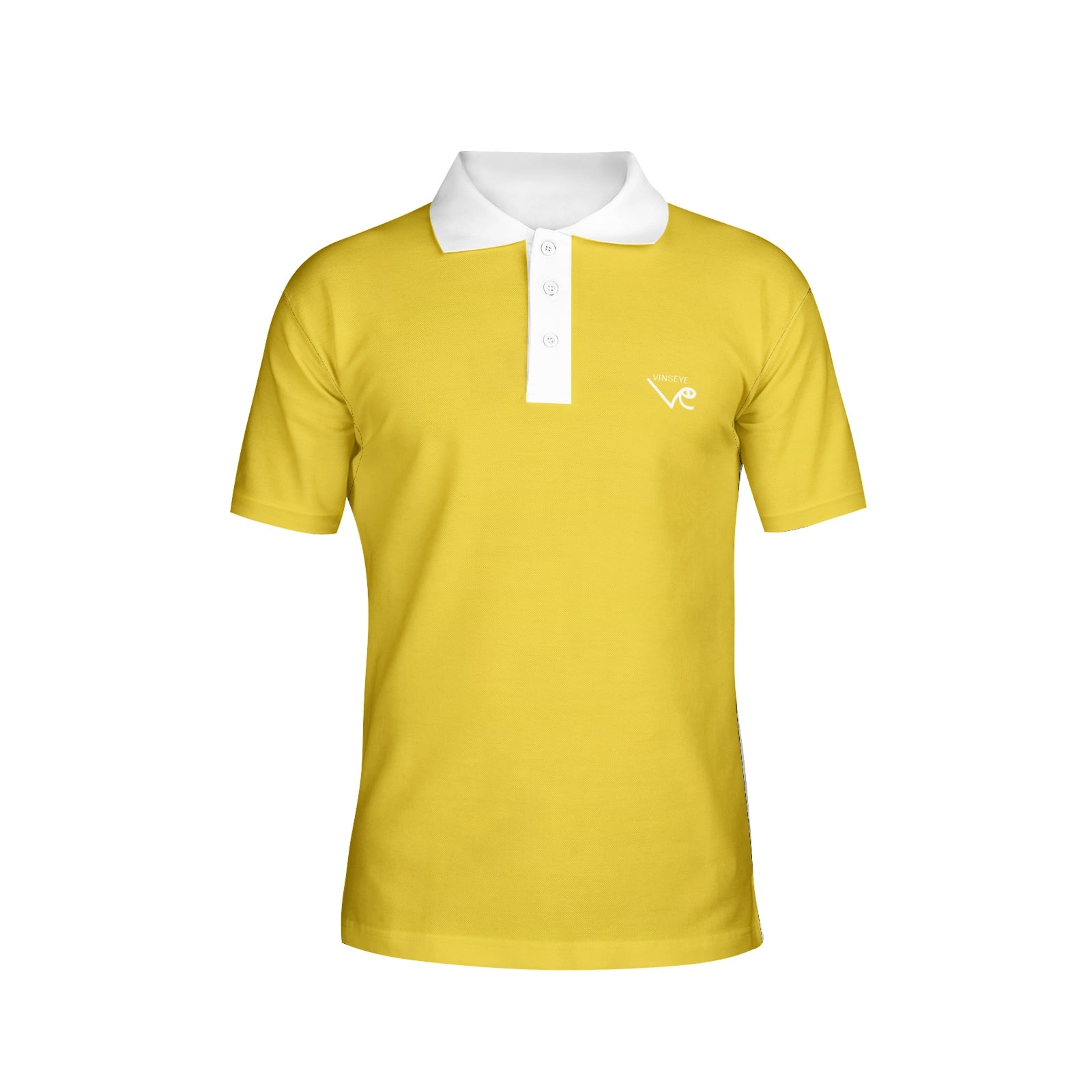Polo Homme jaune Vinseye-influensse