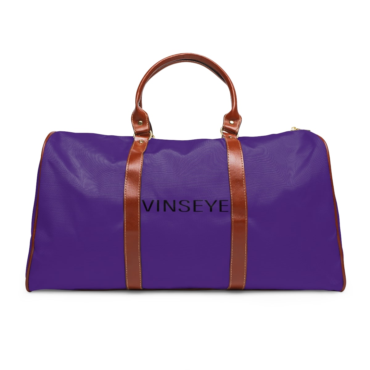 Sac de voyage cuir violet Vinseye-influensse