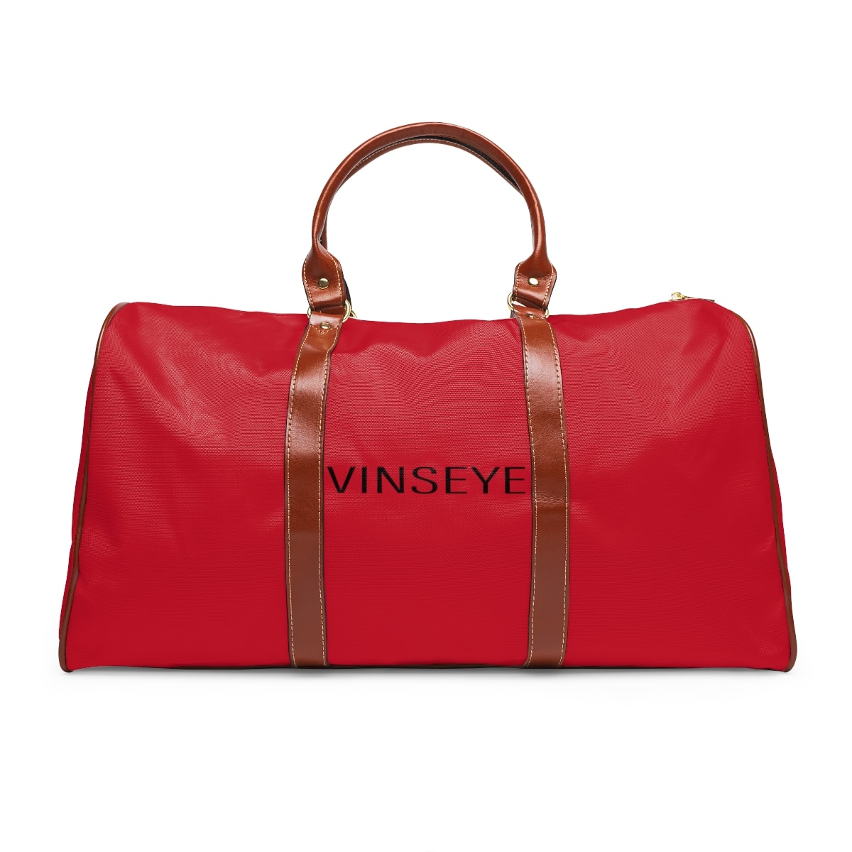 Sac de voyage cuir rouge Vinseye-influensse