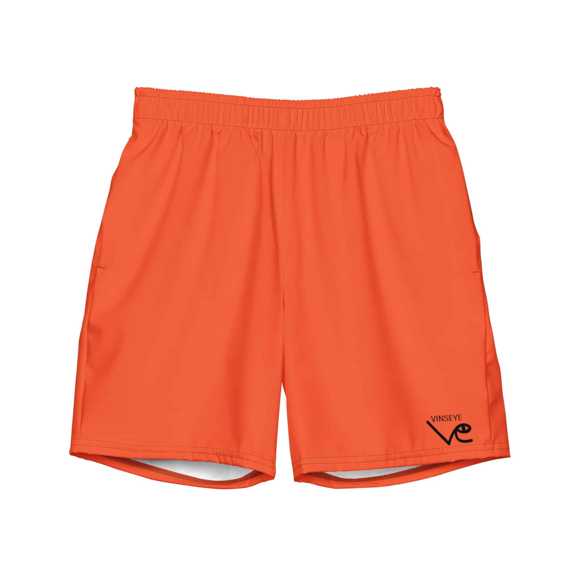 Short Homme outrageous orange Vinseye-influensse
