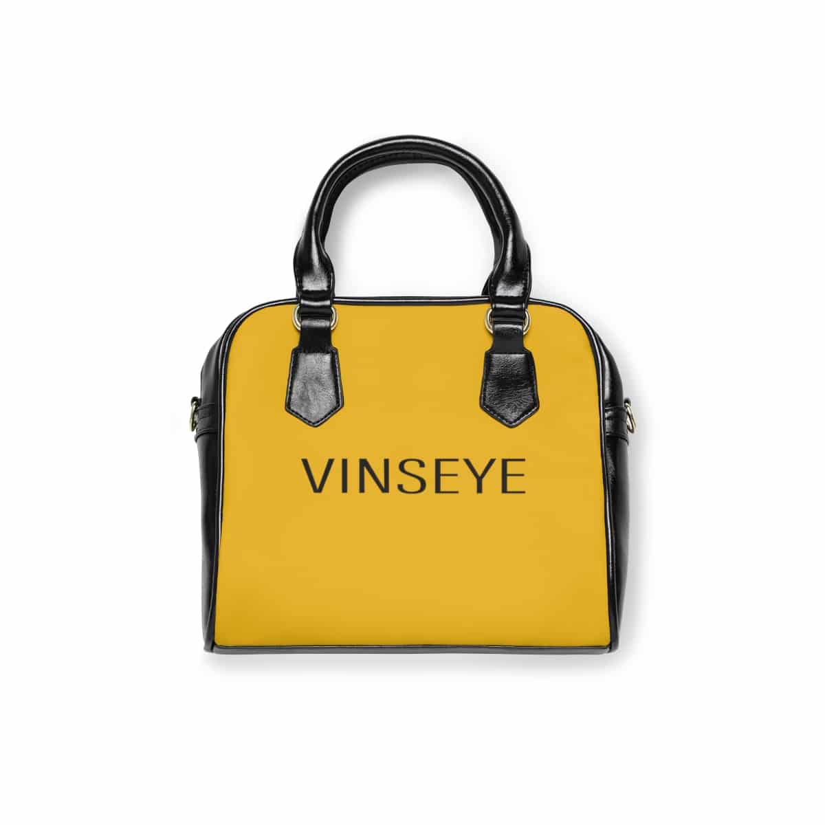 Sac à main femme cuir jaune Vinseye-influensse
