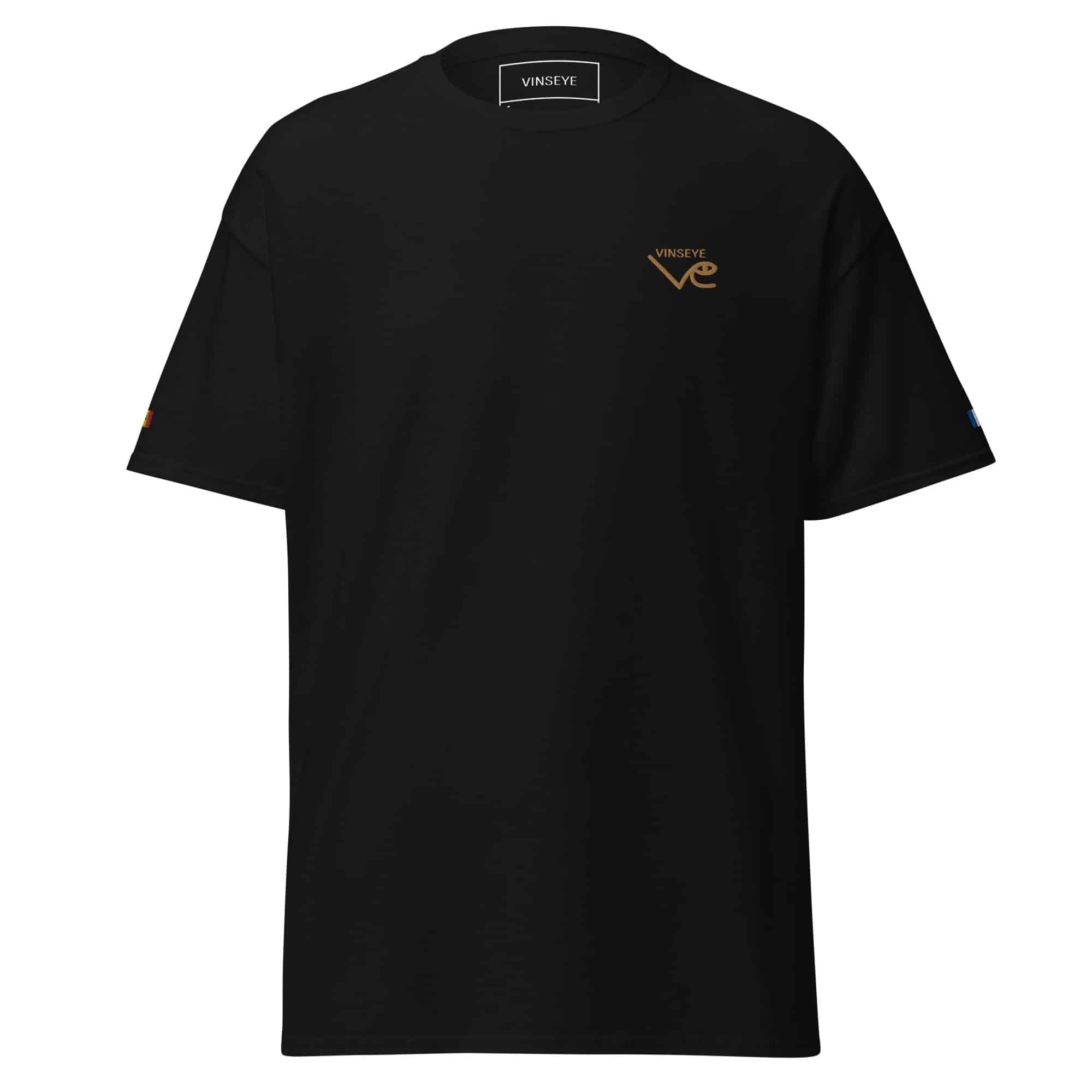 Tee bi flag noir Vinseye-influensse