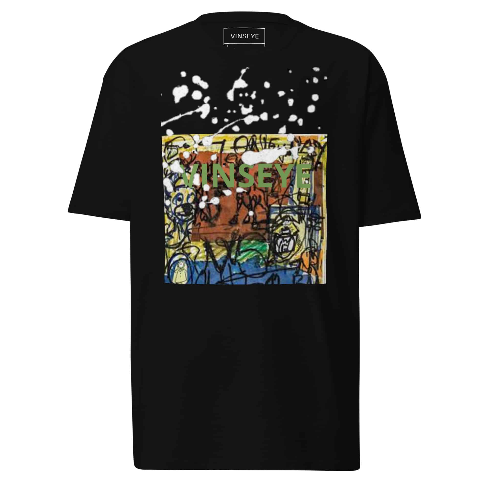 Tee homme Street Savana noir Vinseye-influensse