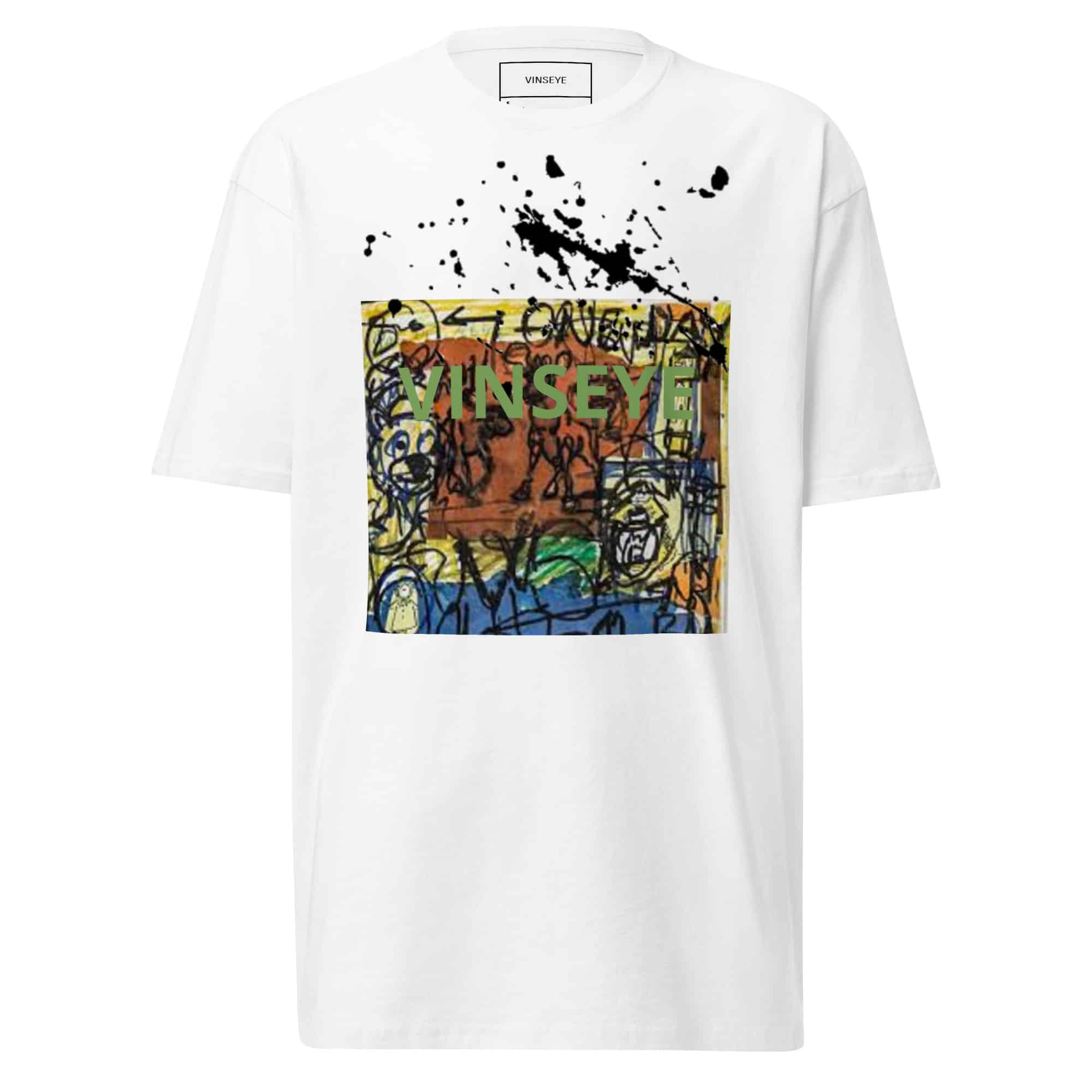Tee homme Street Savana blanc Vinseye-influensse