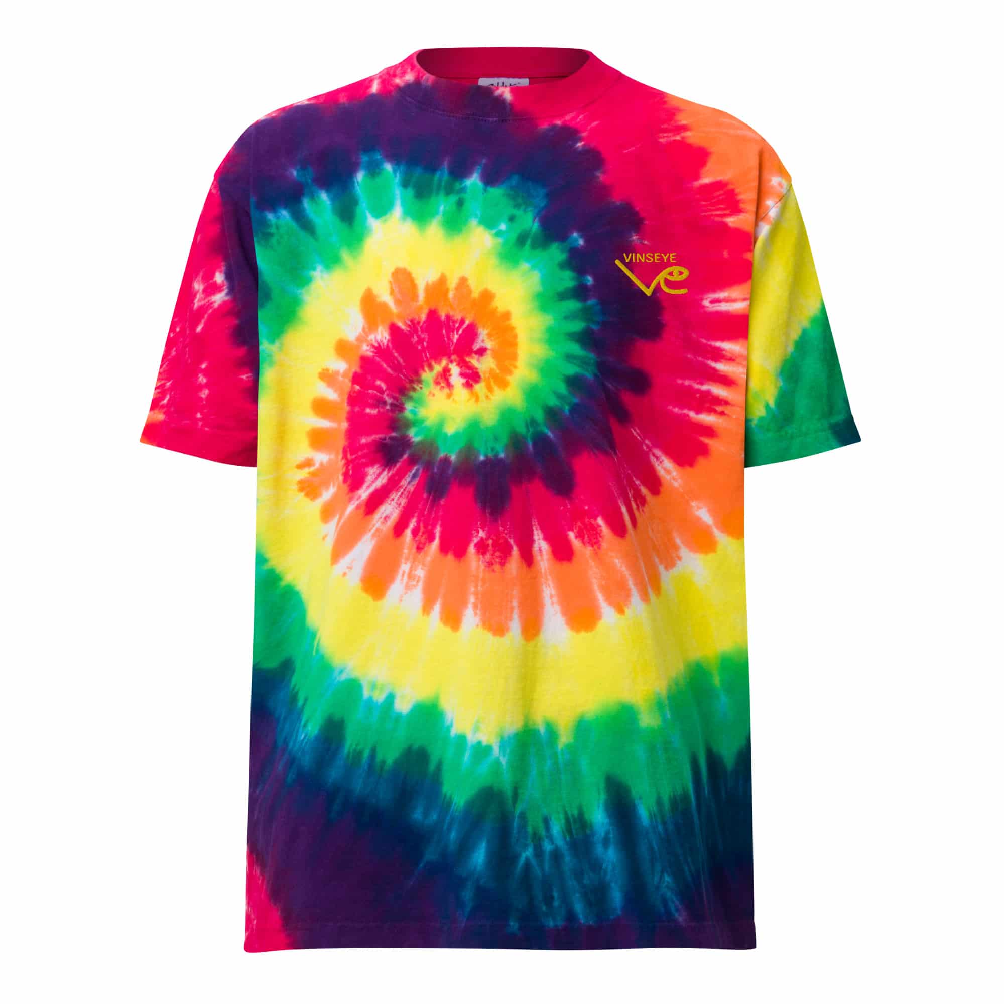 T-shirt oversize tie-dye Raimbow Vinseye-influensse