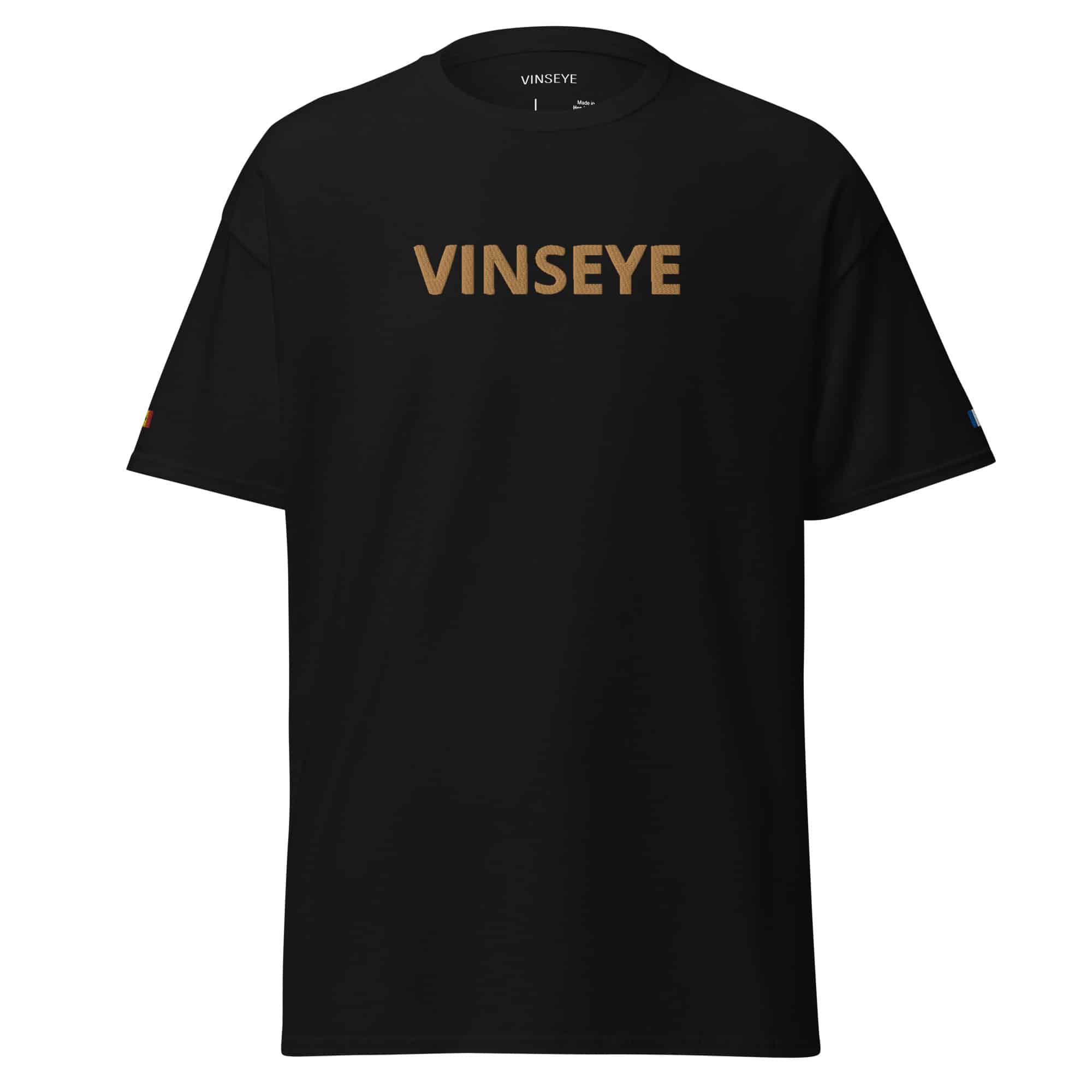 Tee Mandala noir gold Vinseye-influensse