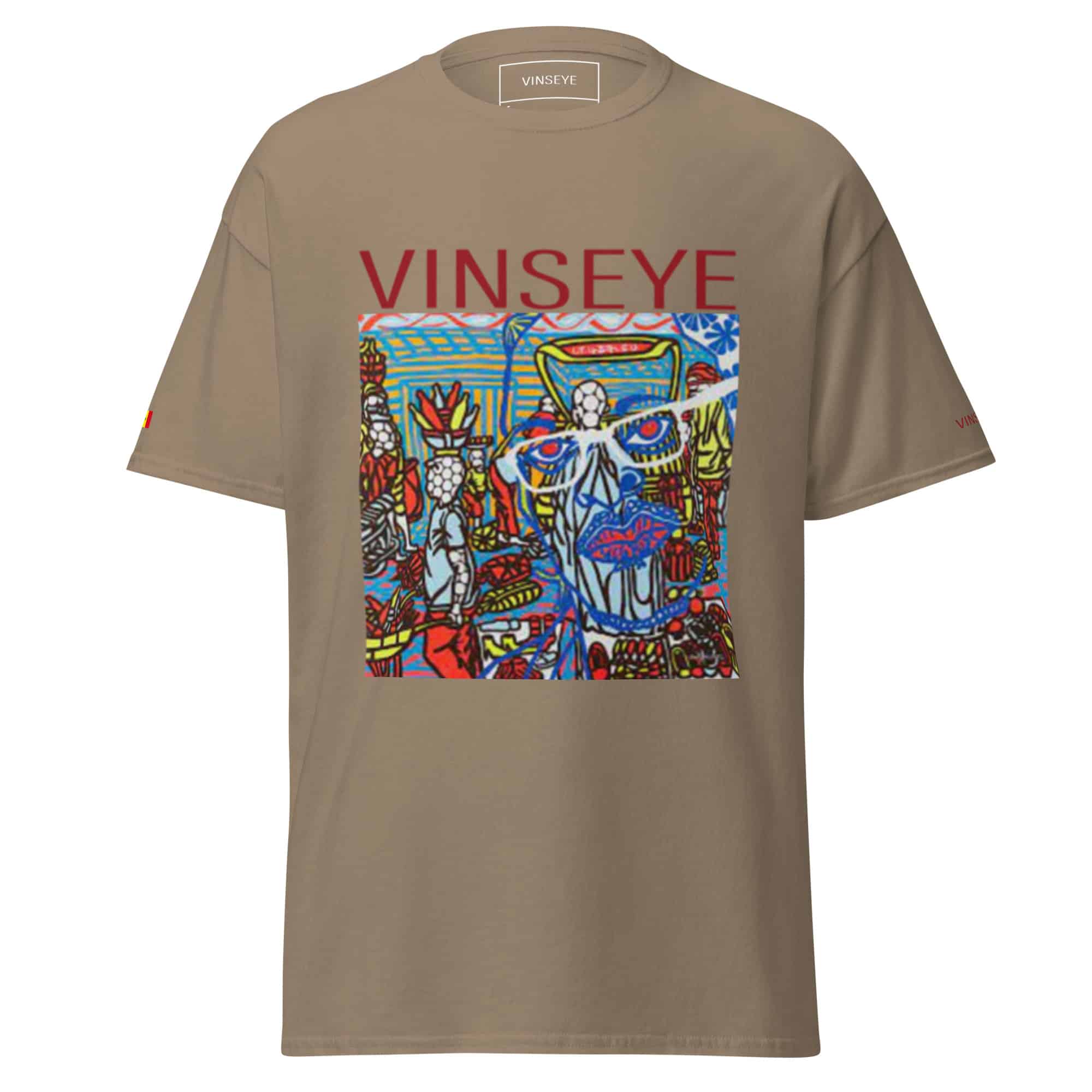 Tee Red eyes brown savana Vinseye-influensse