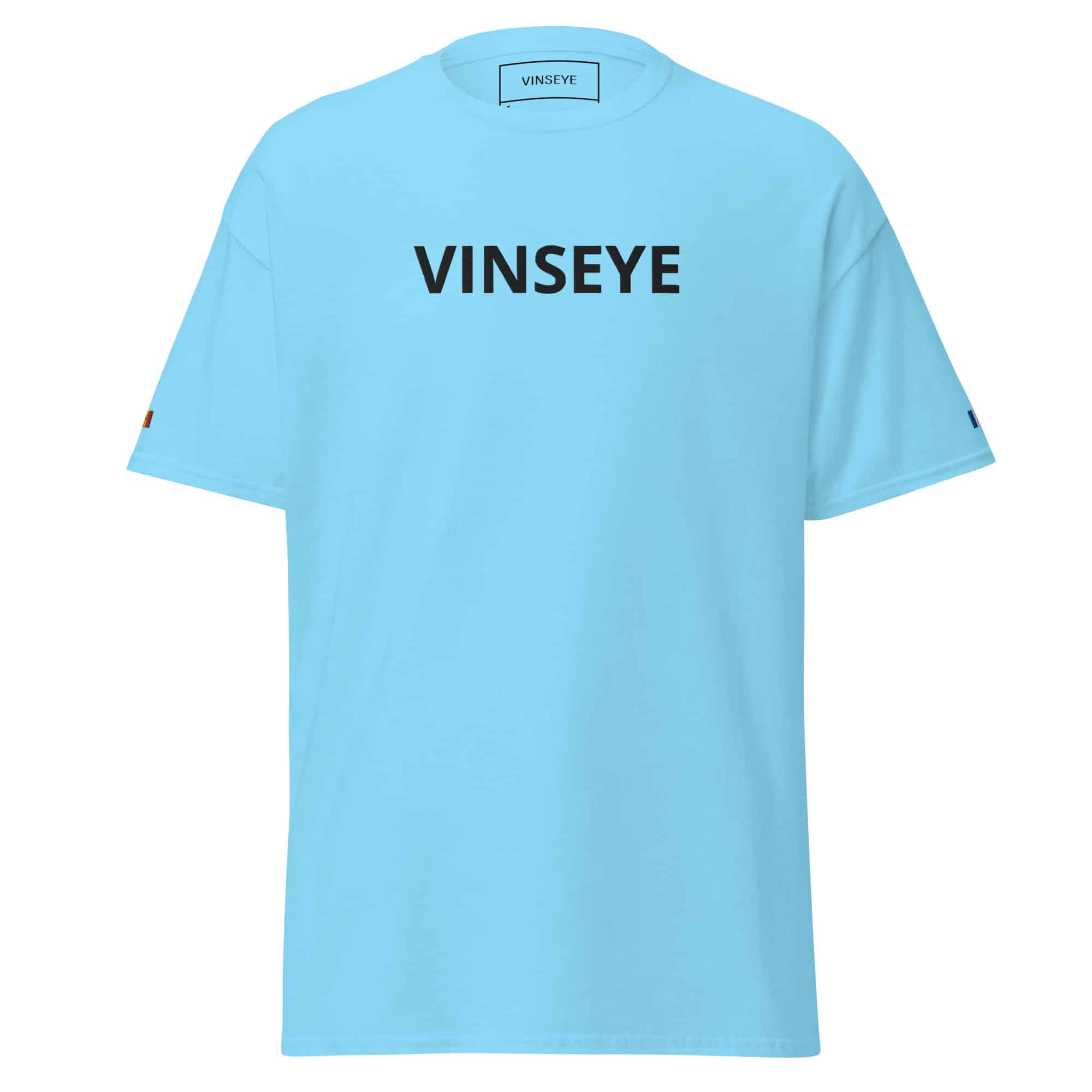 Tee Mandala sky noir Vinseye-influensse