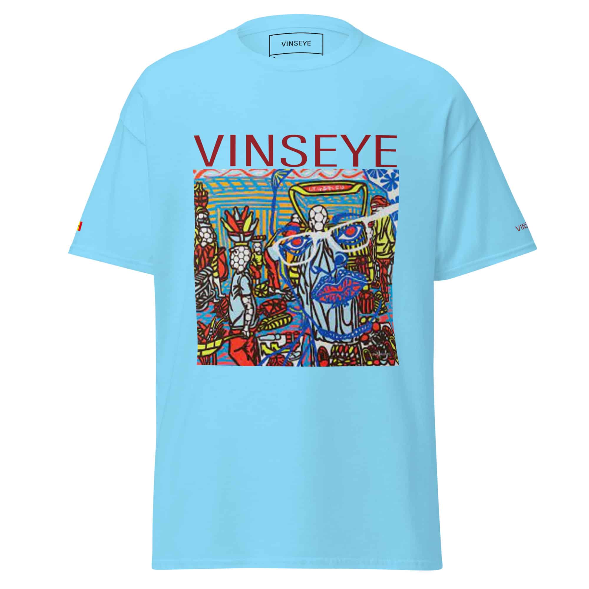 Tee Red eyes sky Vinseye-influensse