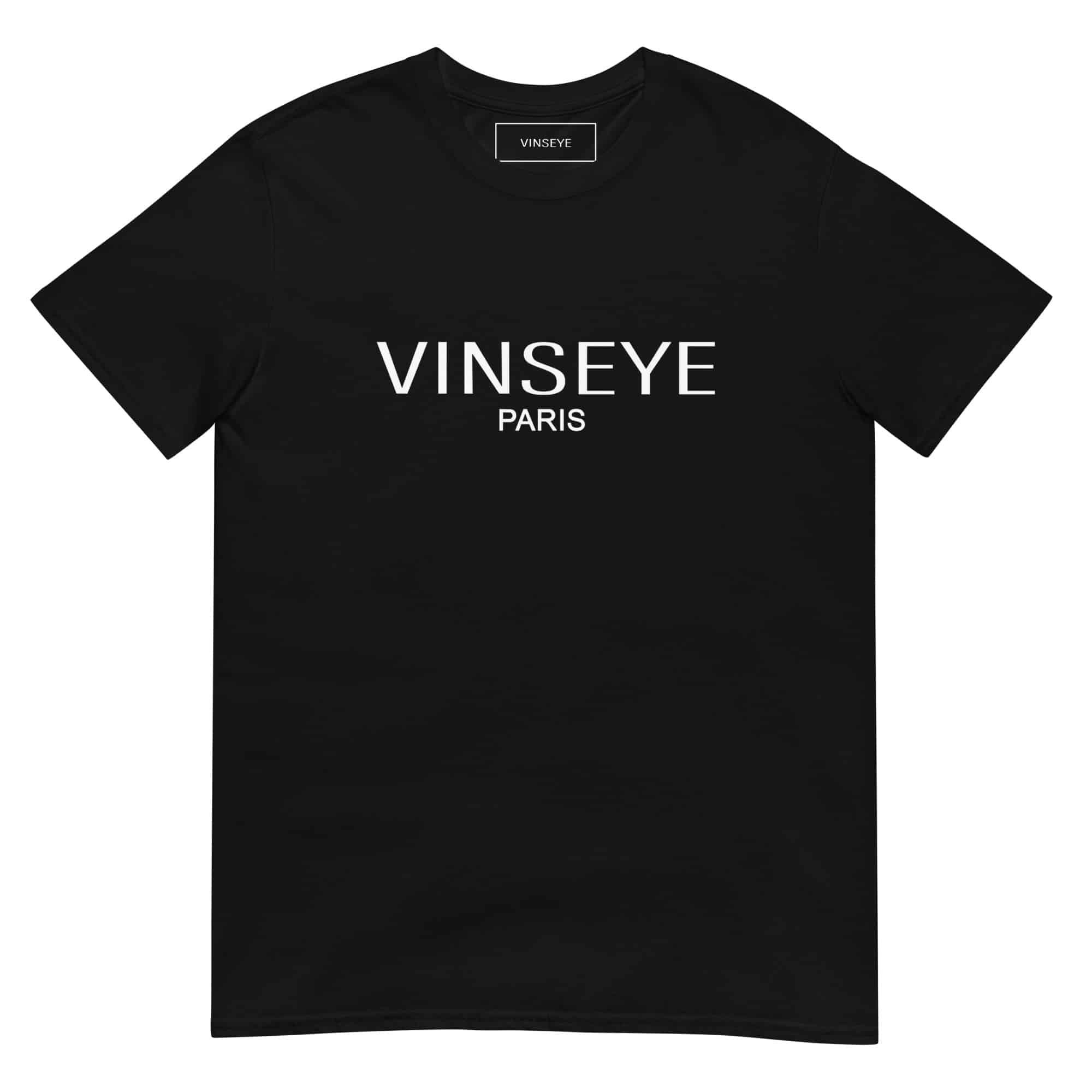 Tee classic noir Vinseye Paris-influensse
