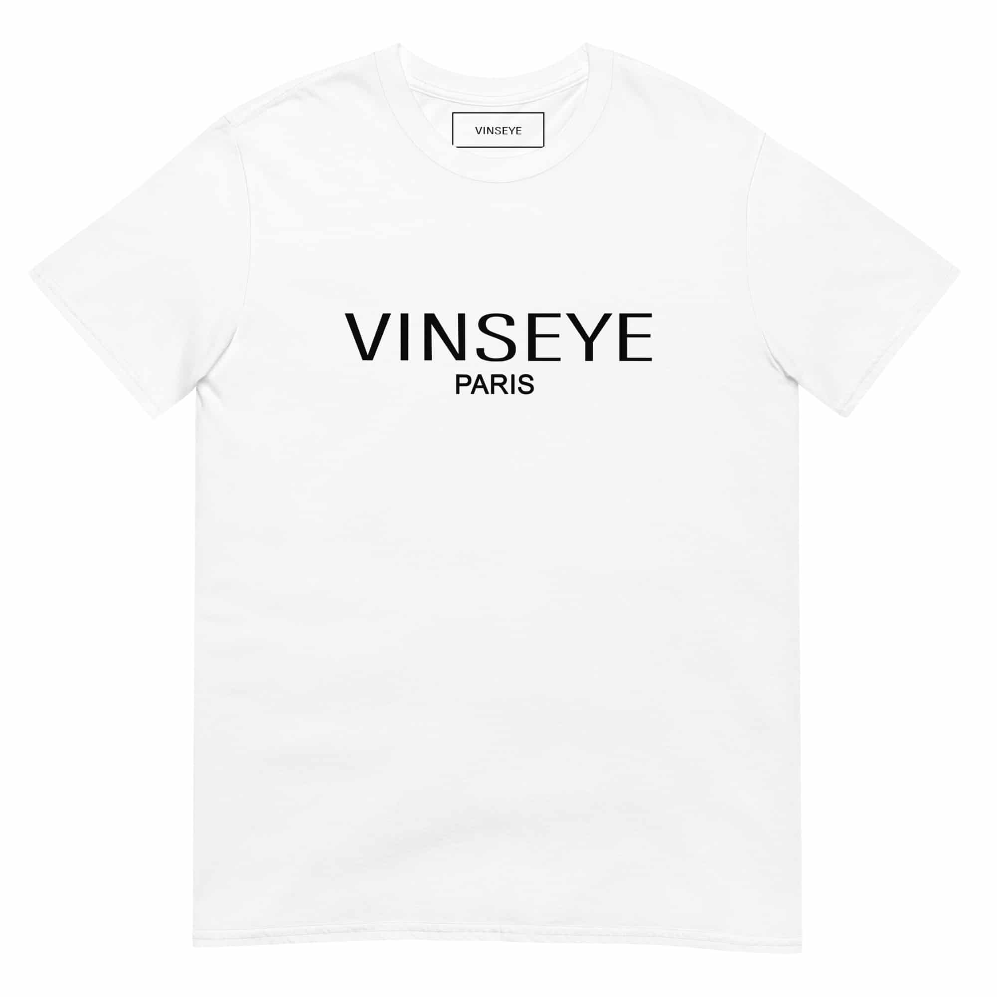 Tee classic blanc Vinseye Paris-influensse