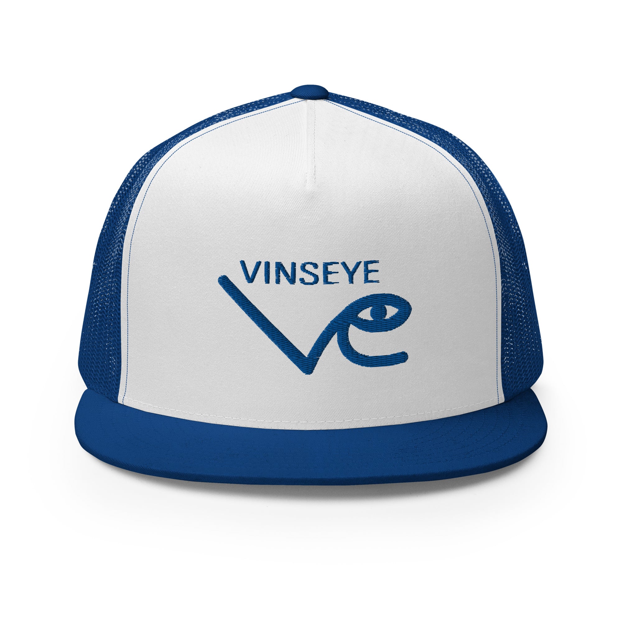 Casquette trucker new logo bleu Vinseye-influensse