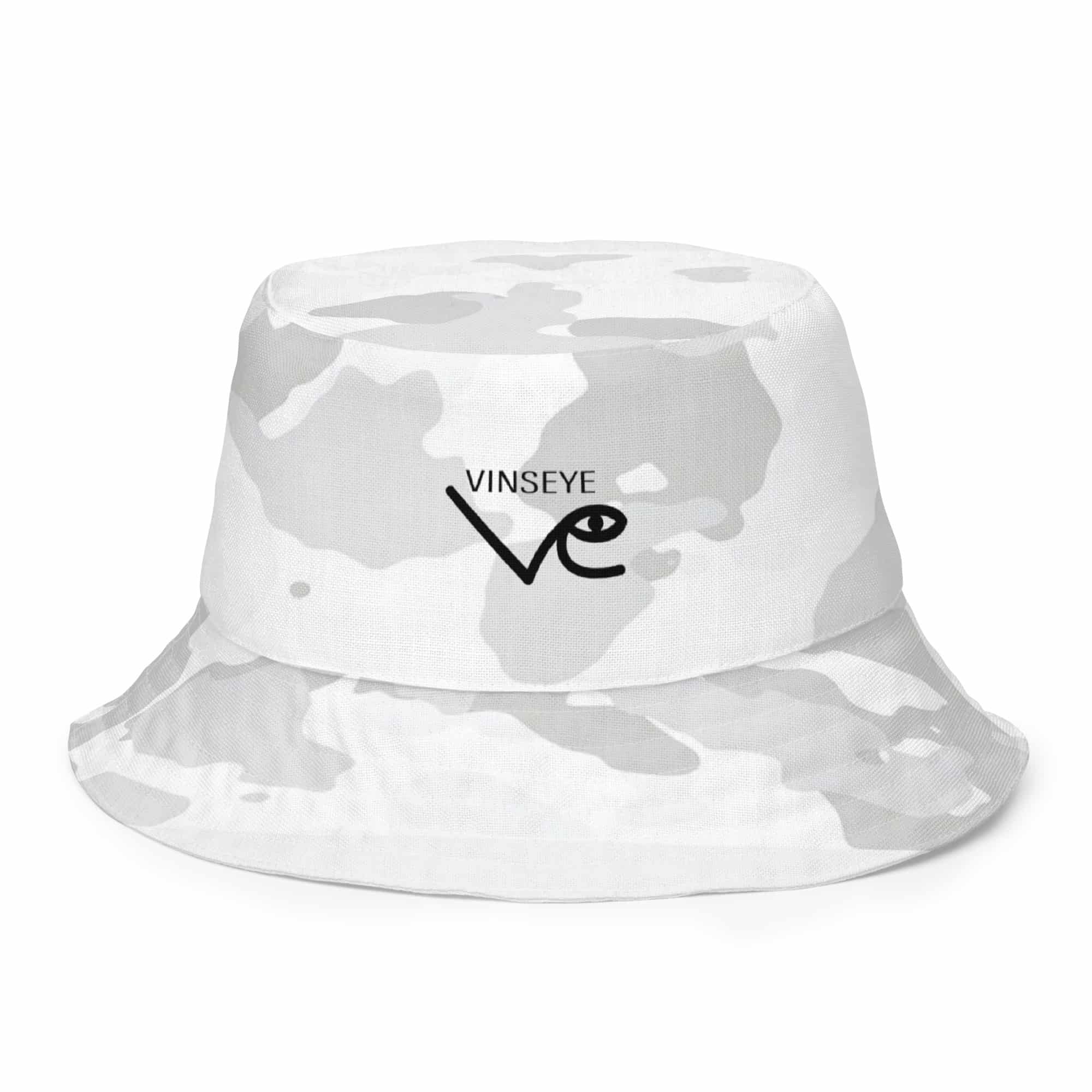 Bob réversible camo blanc argent marbré Vinseye-influensse