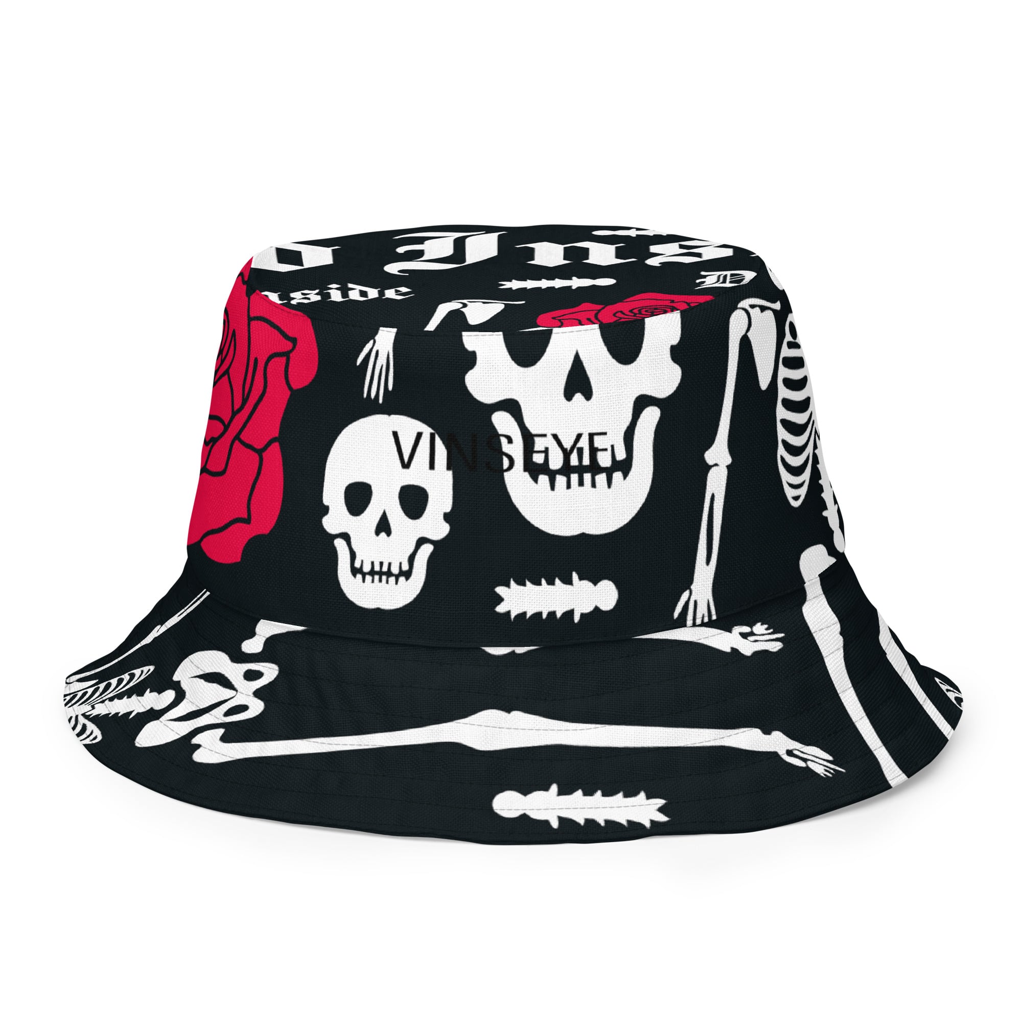 Bob réversible skull art graphique Vinseye-influensse