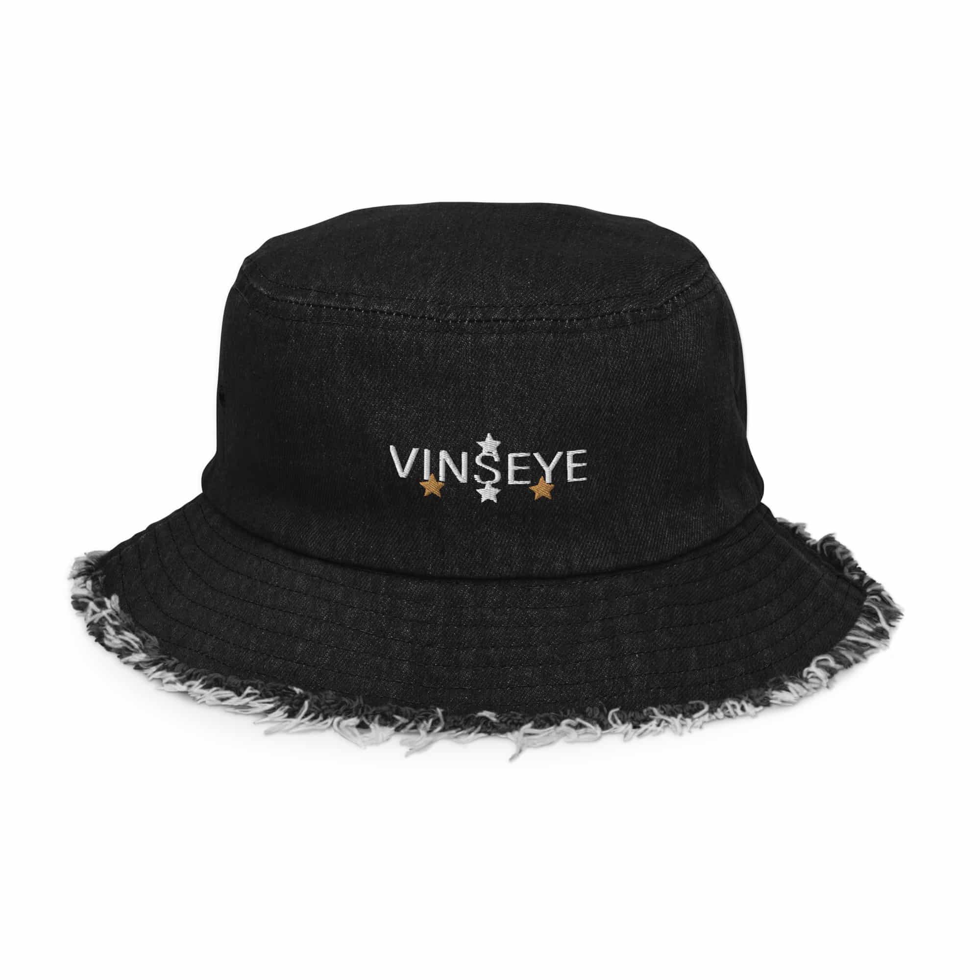 Bob Denim effet vieilli noir blanc Vinseye-influensse