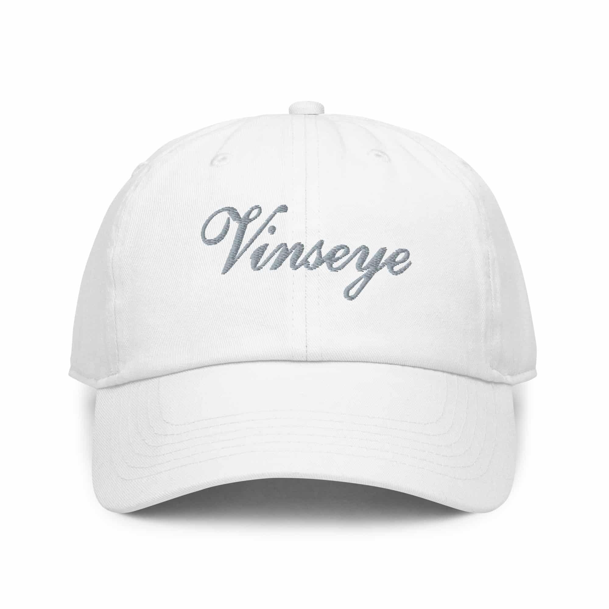 Casquette blanc Signature gris Vinseye-influensse