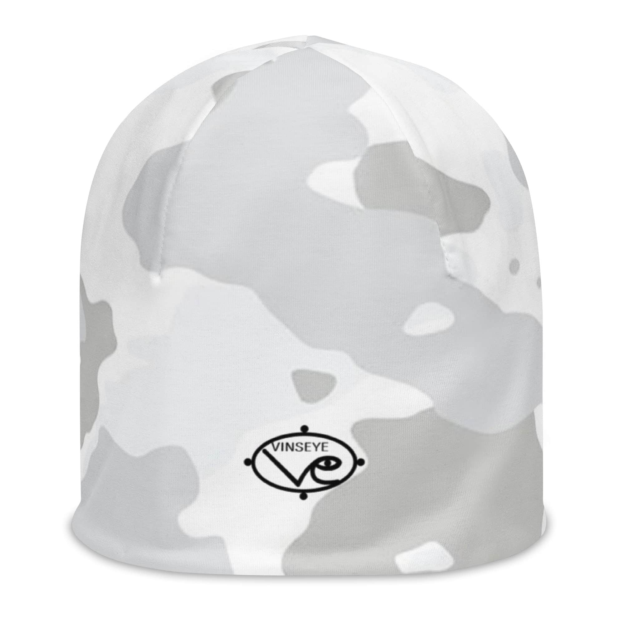Bonnet camo blanc Vinseye-influensse