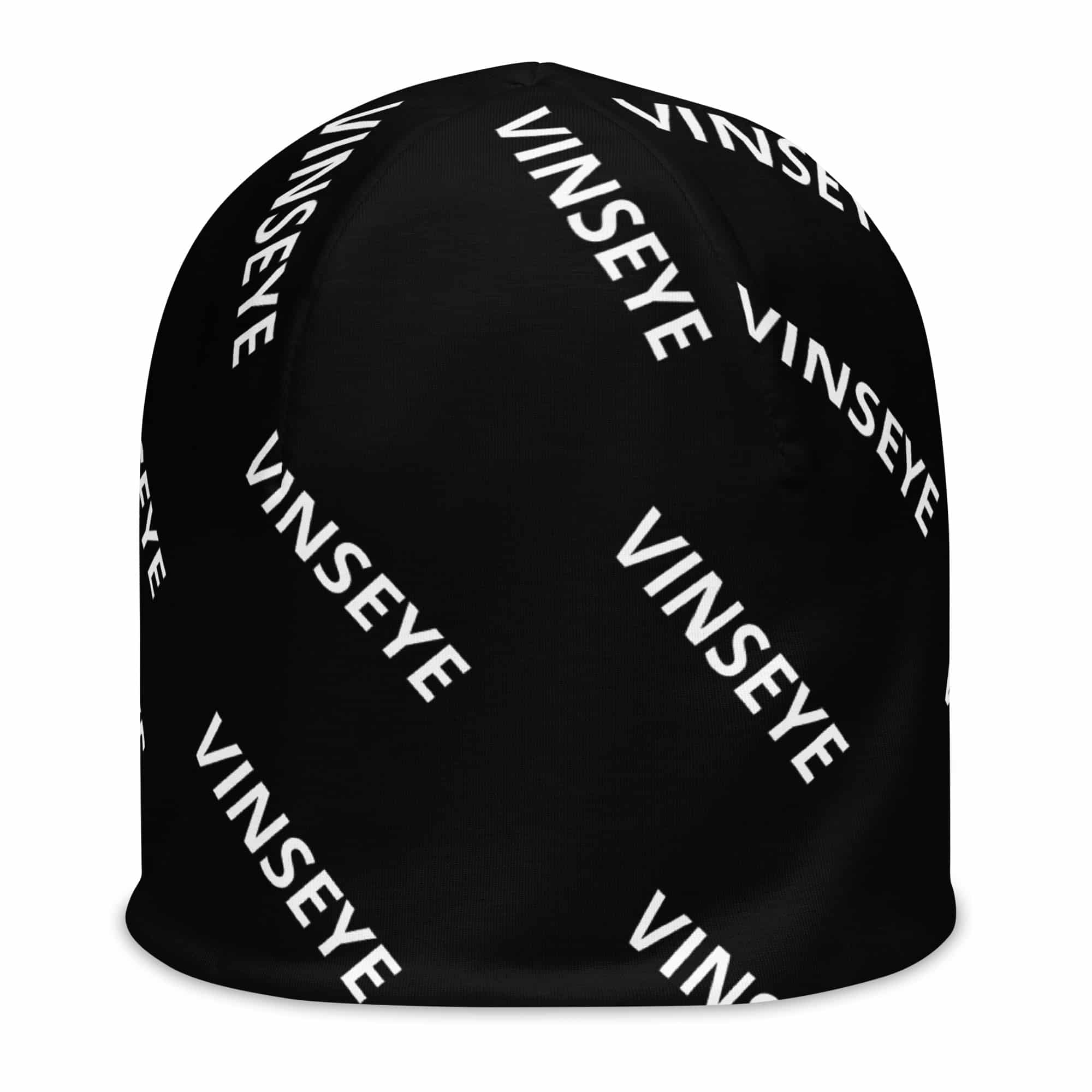 bonnet noir monogram Vinseye-influensse