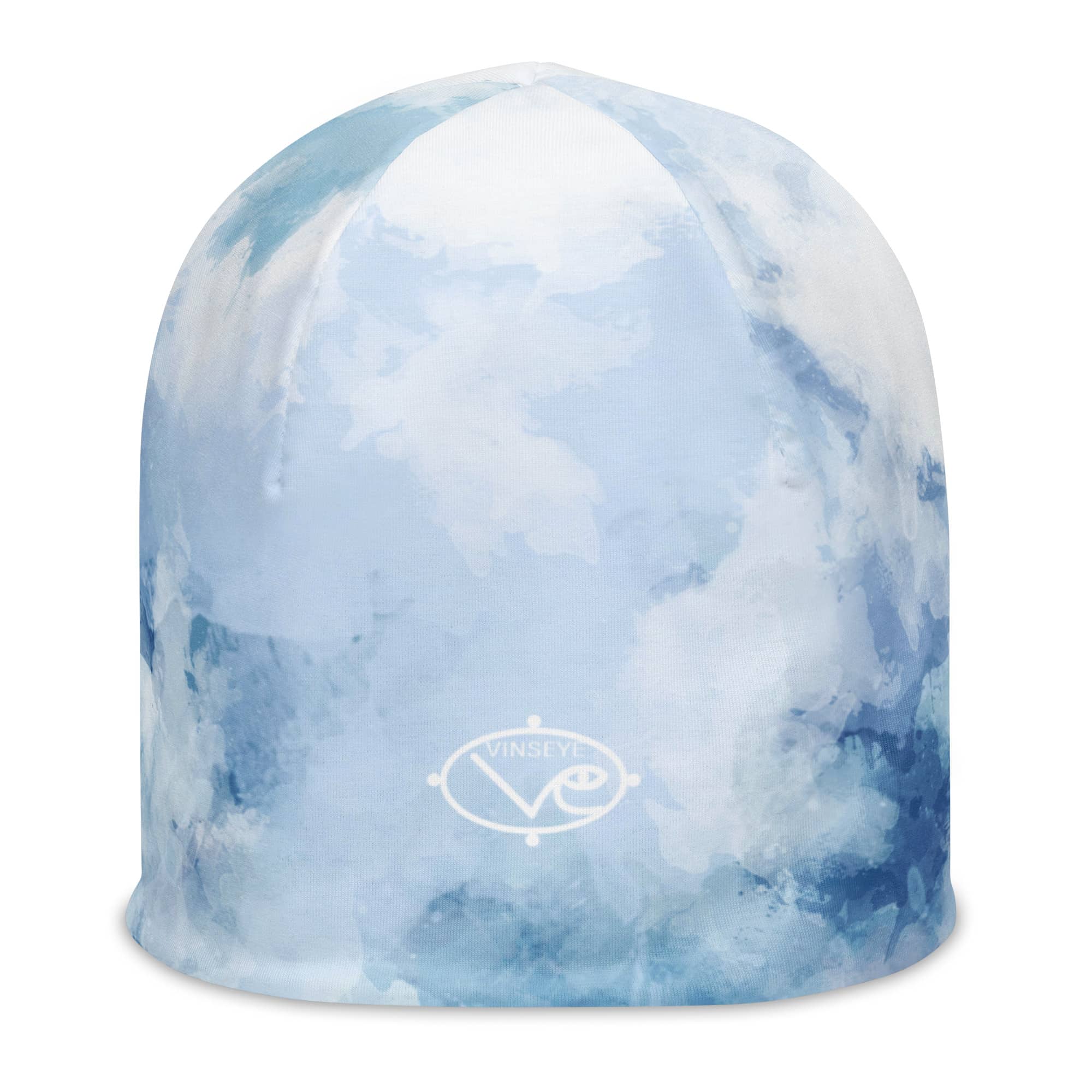 Bonnet Watercolor bleu clair Vinseye-influensse