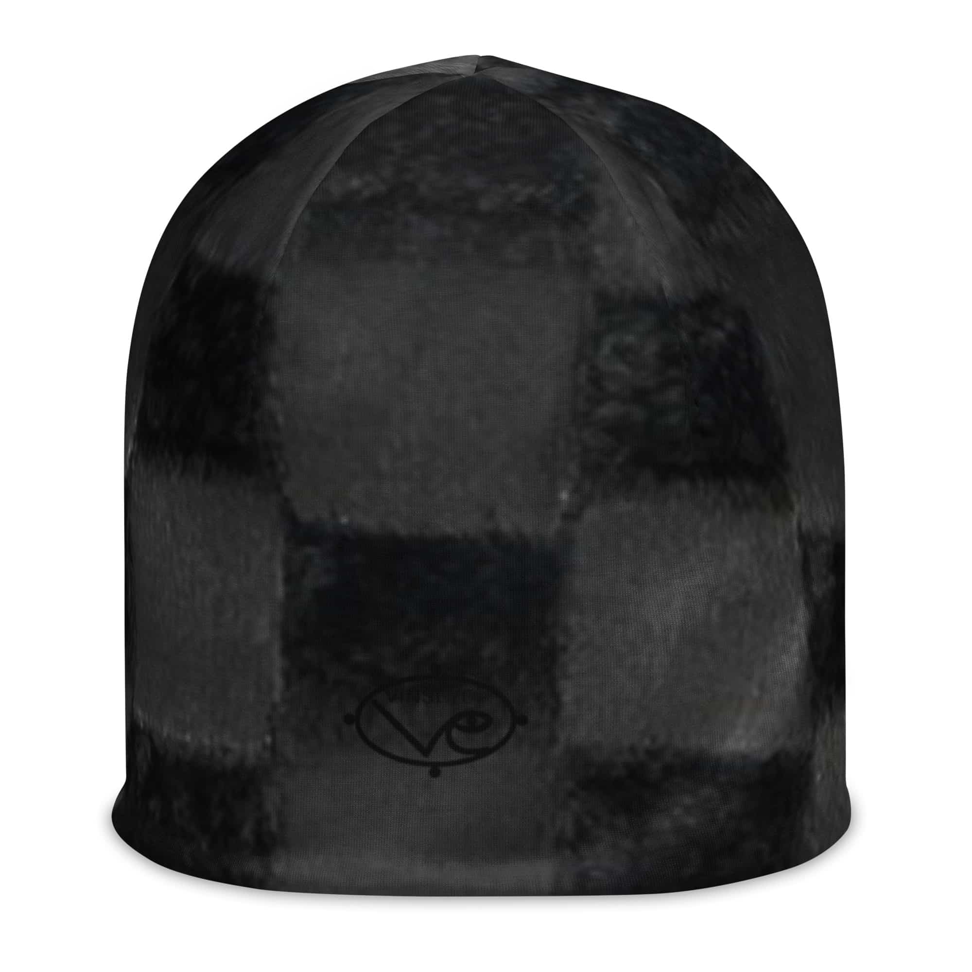 Bonnet damier noir gris Vinseye-influensse