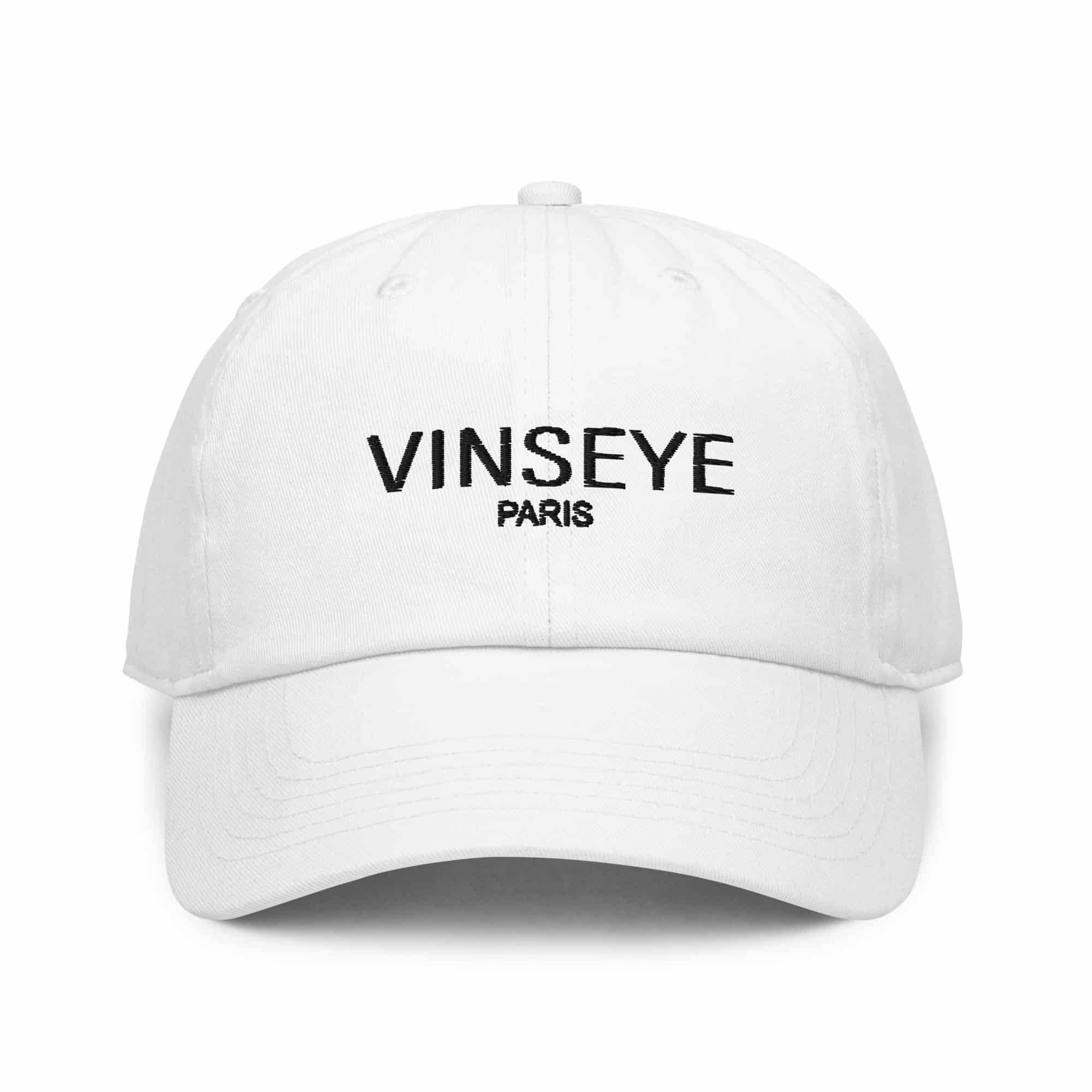Casquette classic blanc Vinseye Paris-influensse