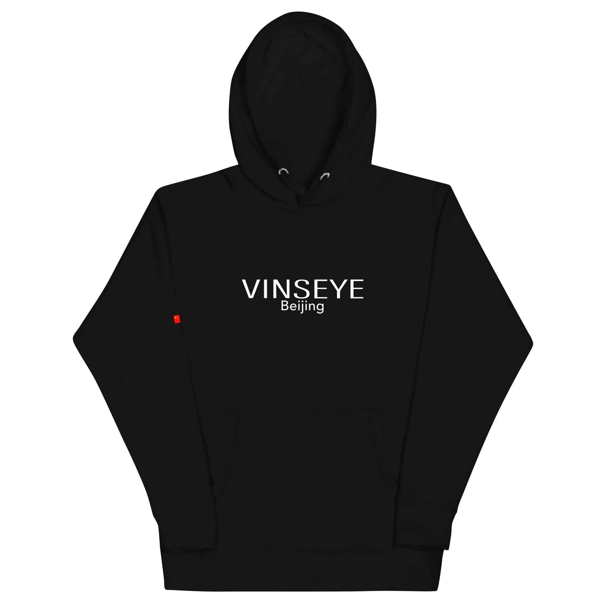 Sweat à capuche Ltd noir Beijing Vinseye-influensse