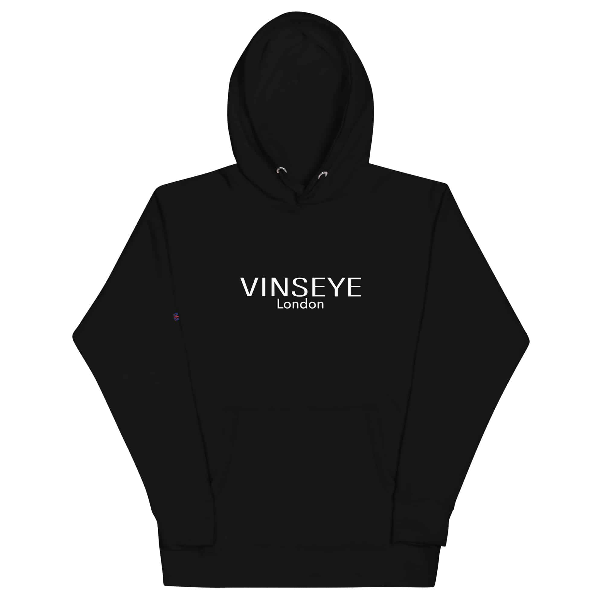 Sweat à capuche Ltd noir London Vinseye-influensse