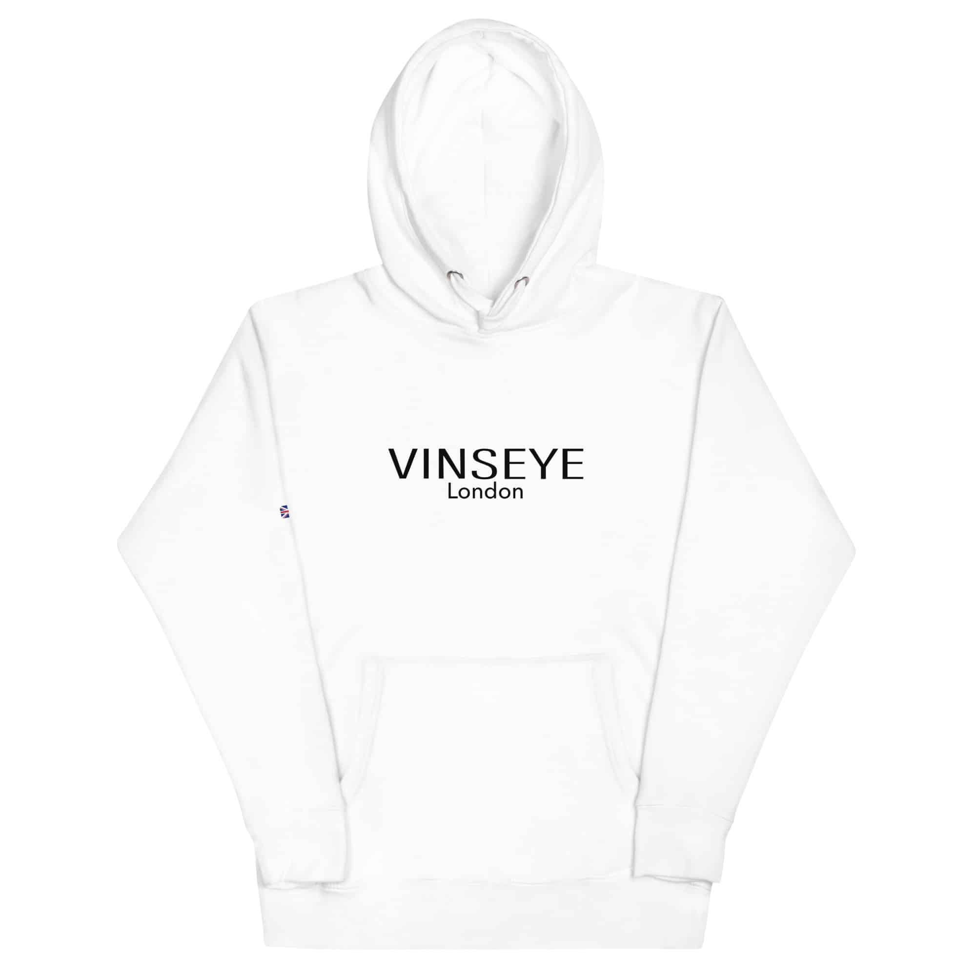 Sweat à capuche Ltd blanc London Vinseye-influensse