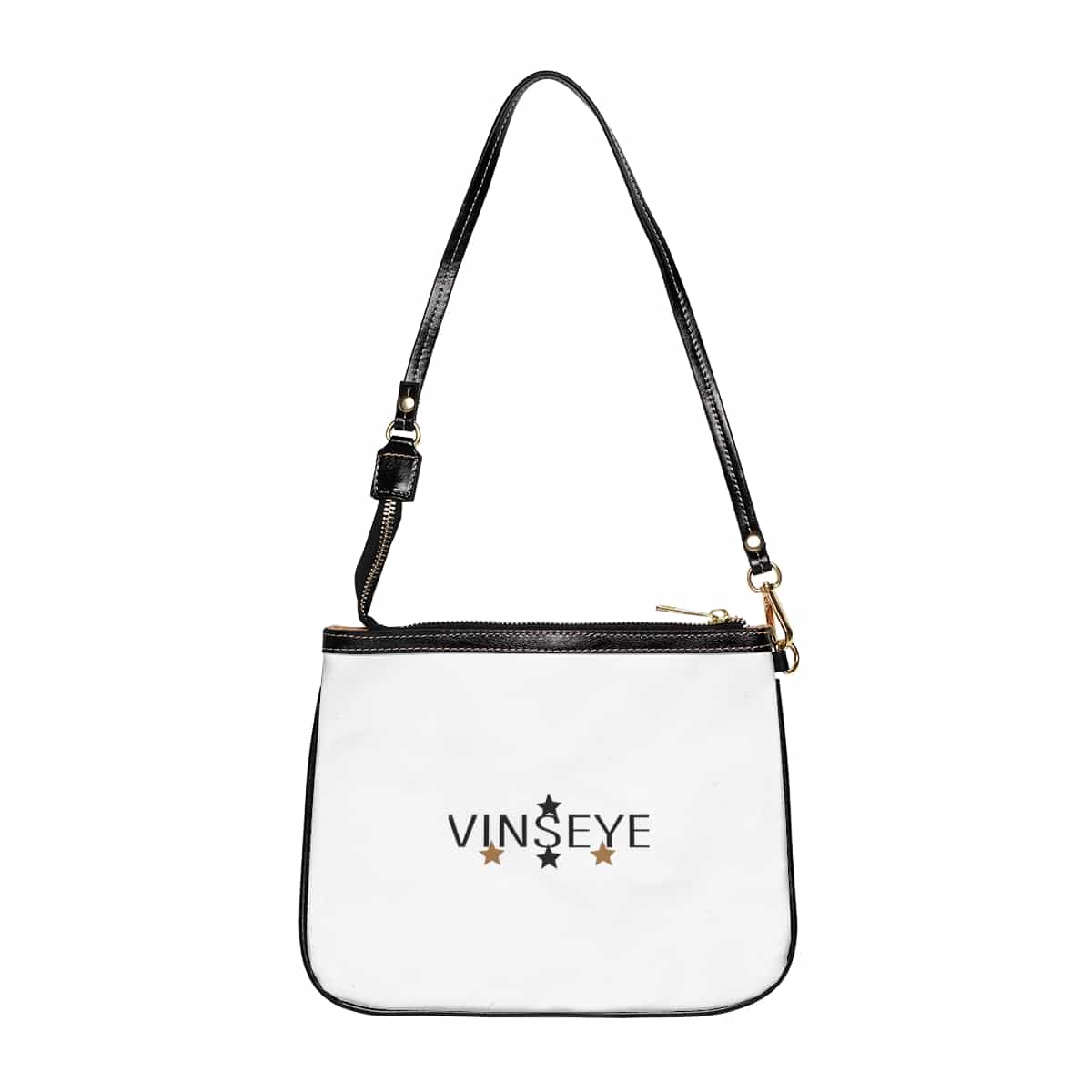 Sac à bandoulière cuir blanc Star Vinseye-influensse