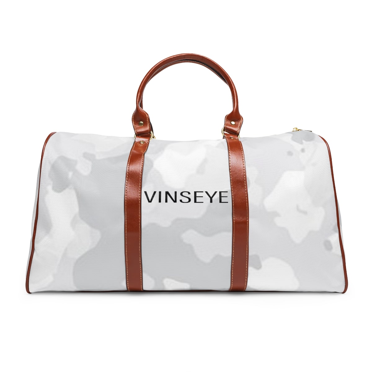 Sac de voyage cuir camo blanc Vinseye-influensse