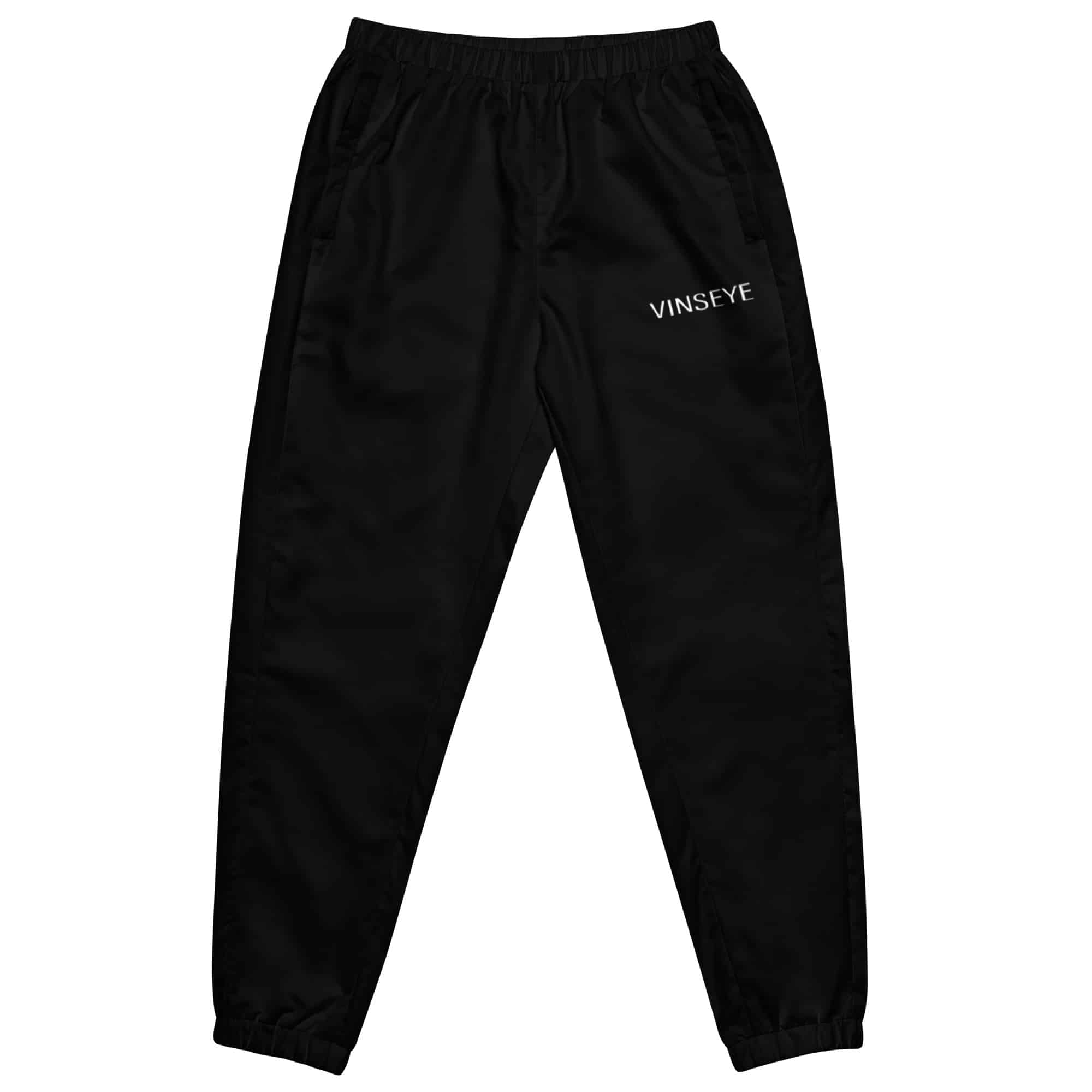 Pantalon jogging noir Vinseye-influensse