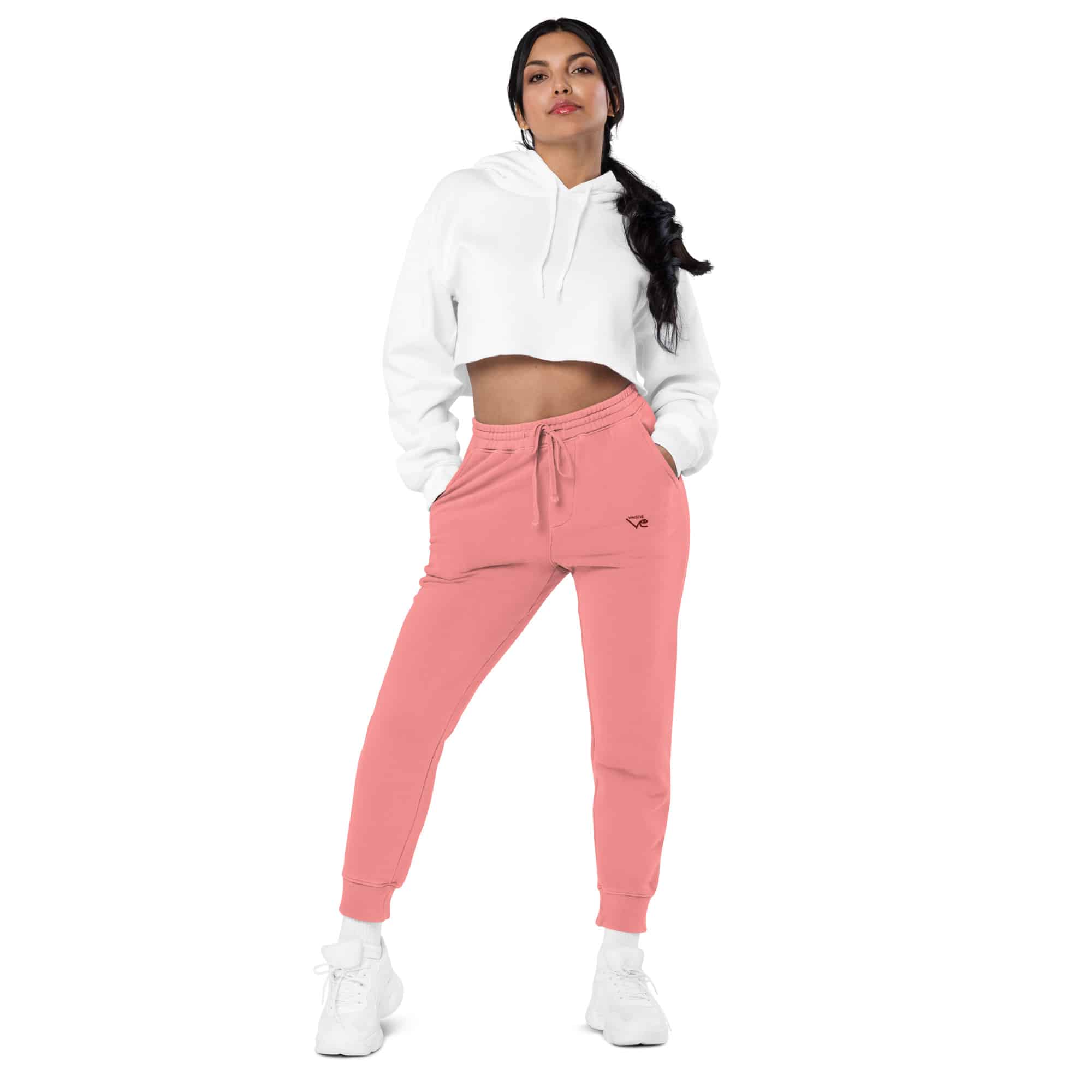 Pantalon jogging pigment rose Vinseye-influensse