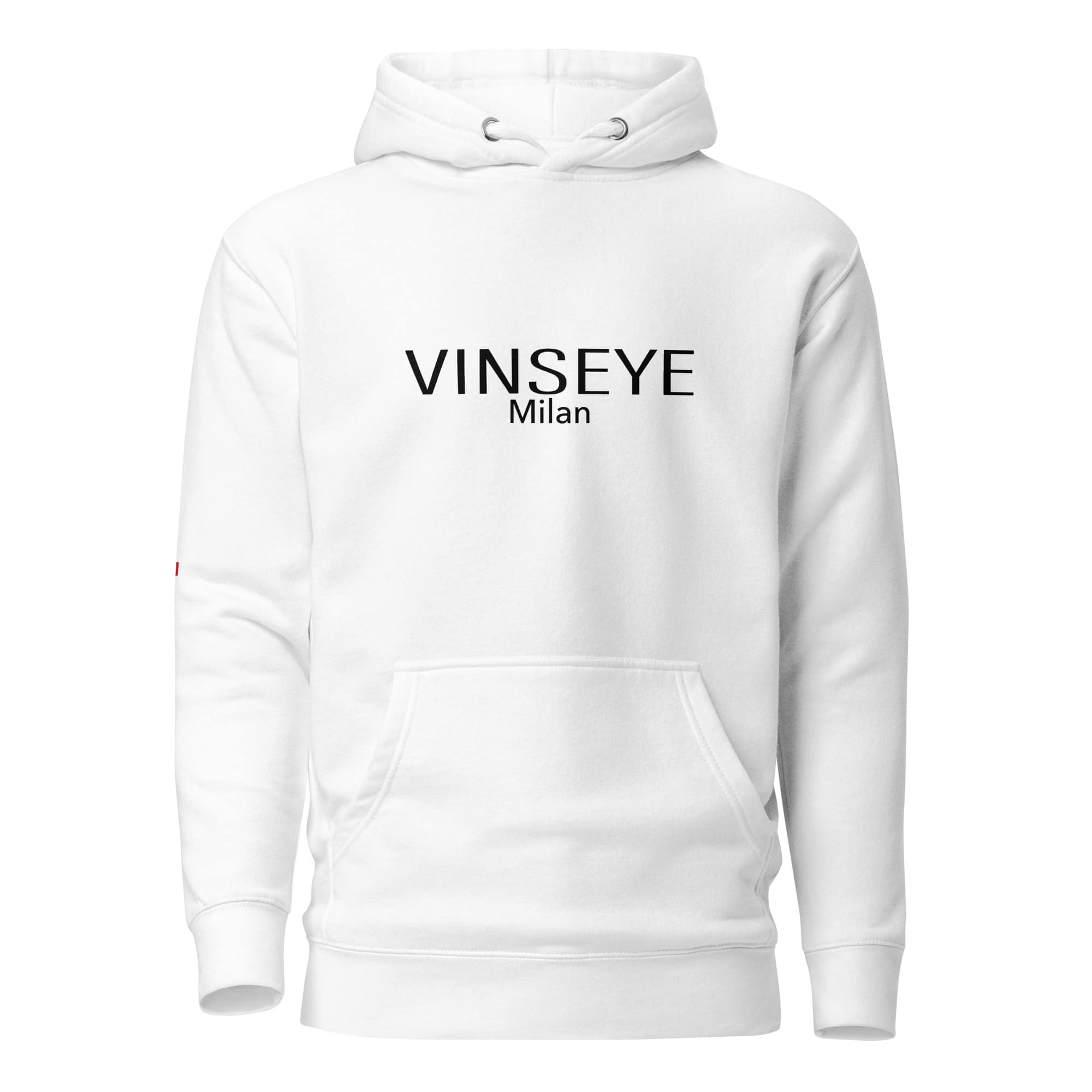 Sweat à capuche Lady Ltd blanc Milan Vinseye-influensse