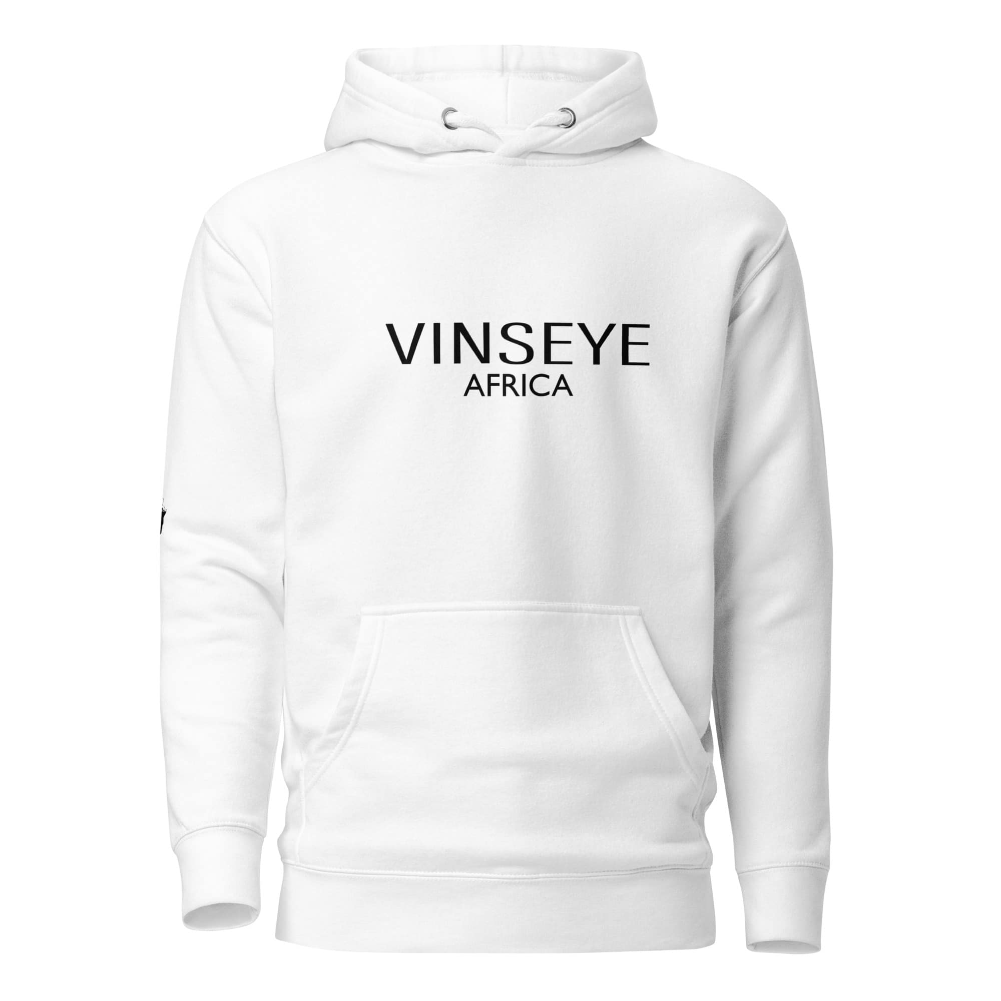 Sweat à capuche Lady Ltd blanc Vinseye Africa-influensse