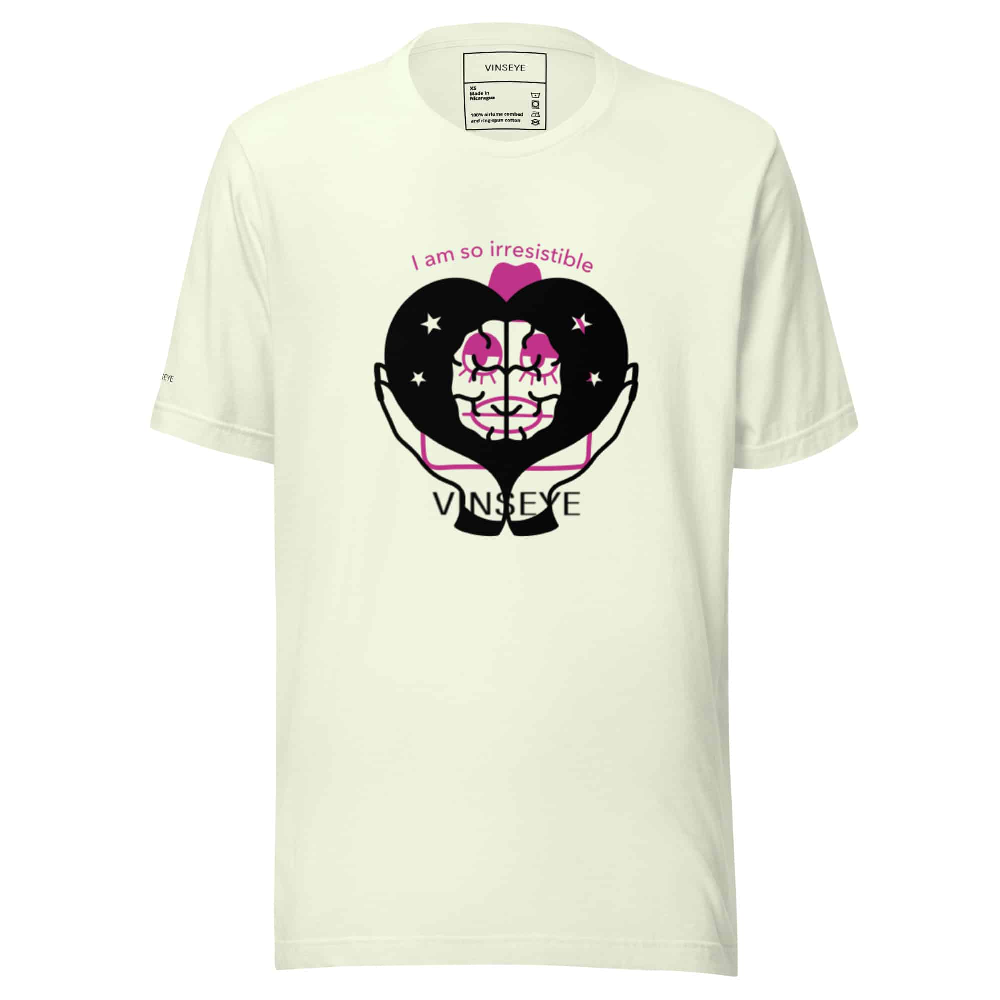 Tee irresistible citron Vinseye-influensse