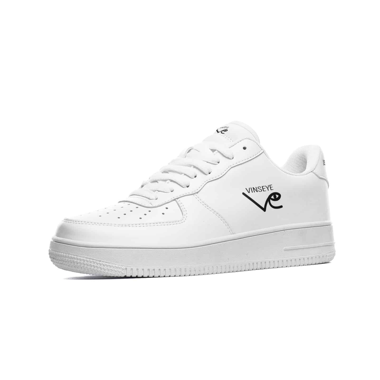 Sneakers Low top cuir blanc Vinseye-influensse
