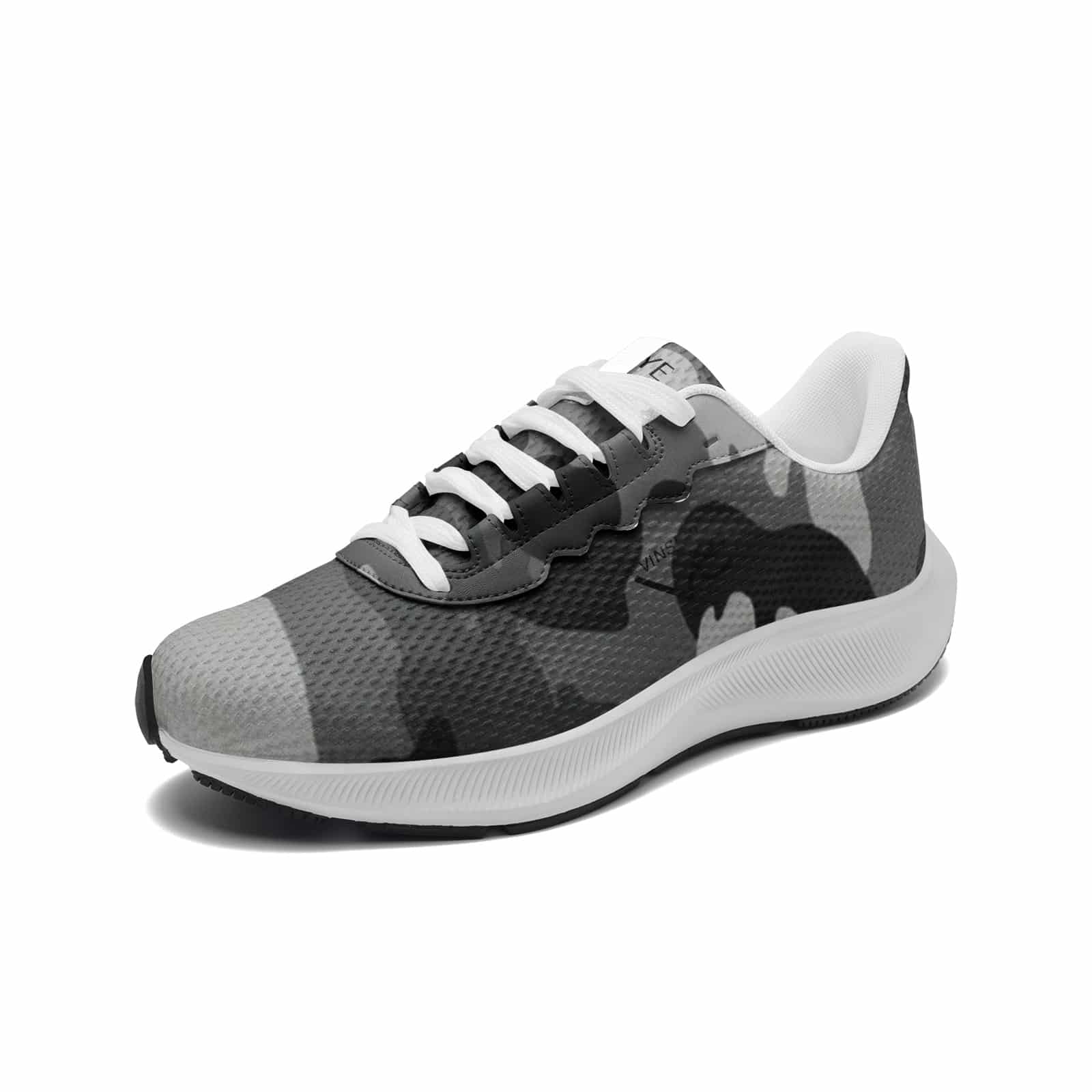Sneakers Running Mesh Tech Performance Camo gris Vinseye-influensse