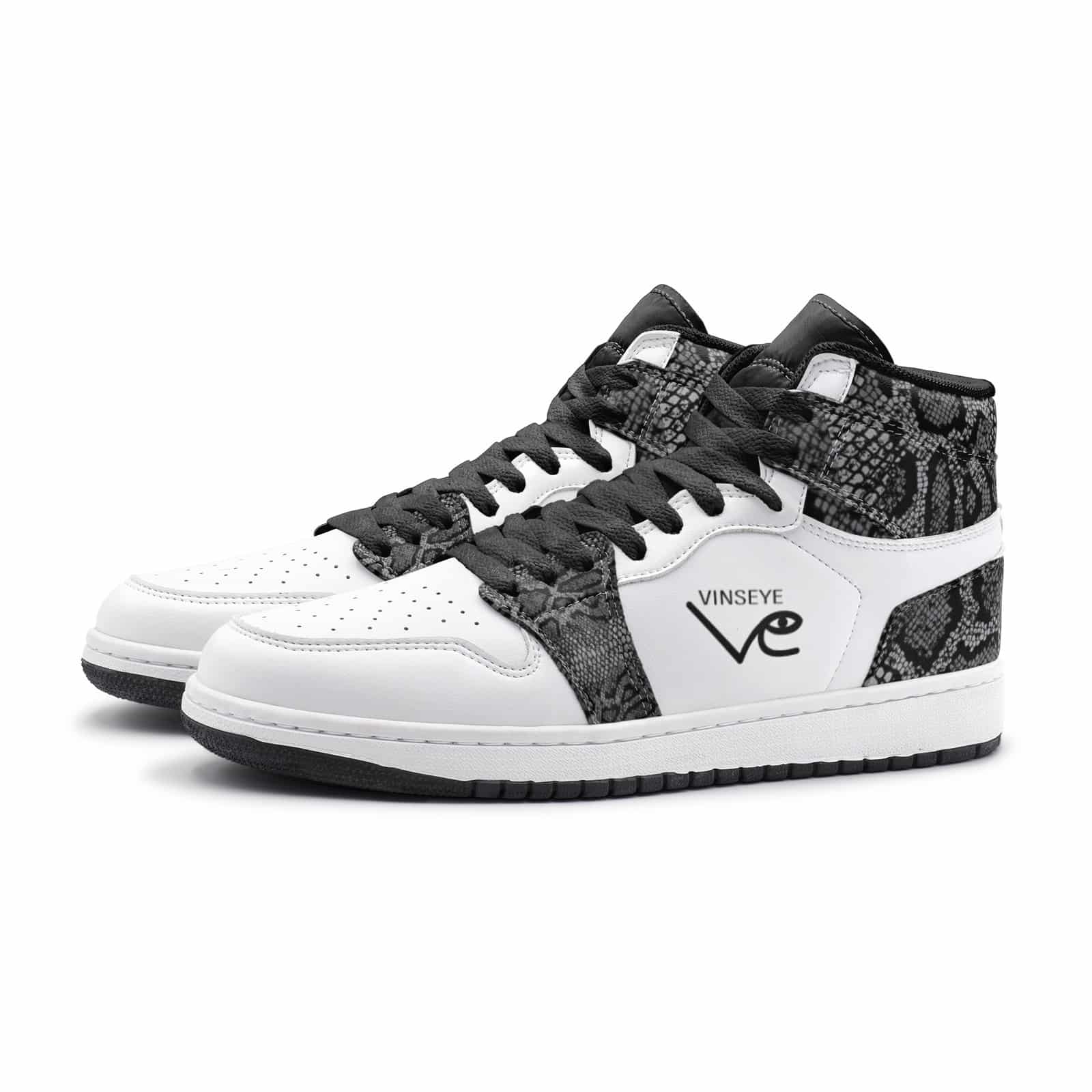 Sneakers TR cuir Snake Skin Vinseye-influensse