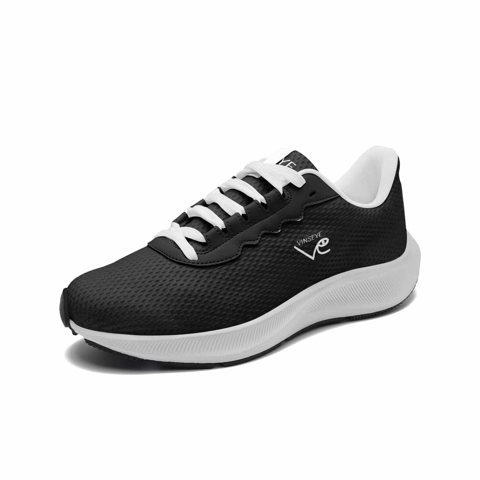 Sneakers Running Mesh Tech Performance noir Vinseye-influensse