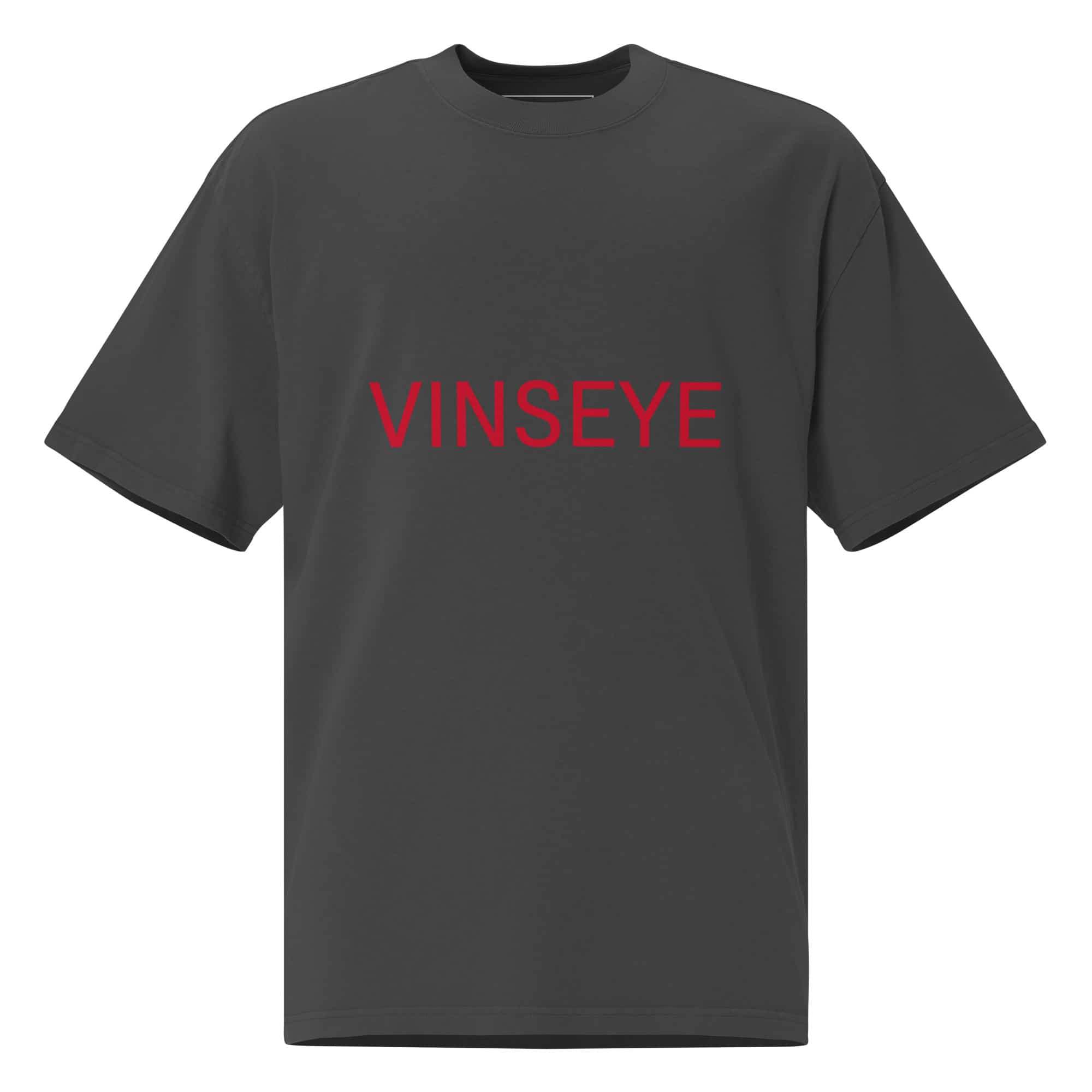 Tee oversize La Vida Loca Faded noir rouge Vinseye-influensse