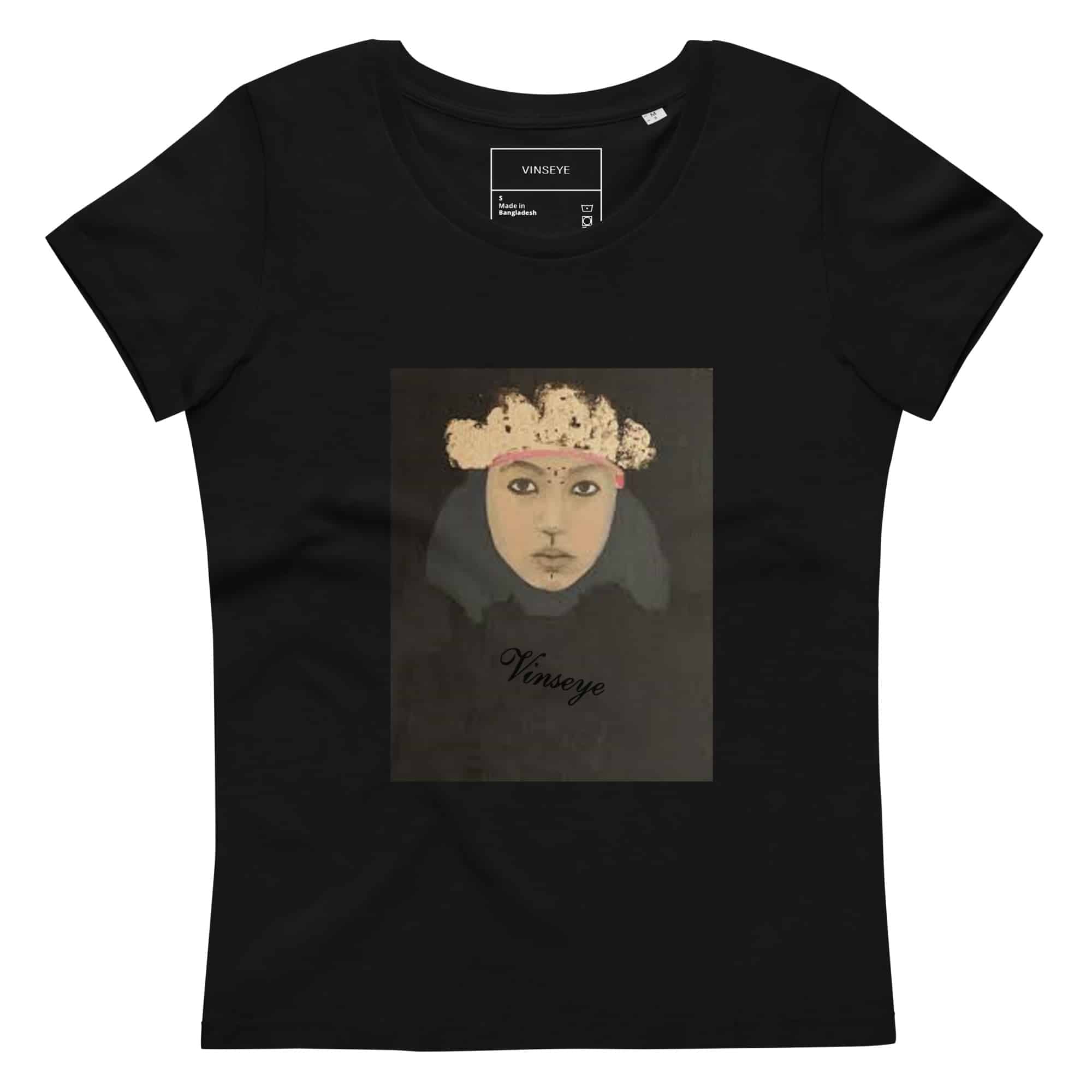 Tee moulant Signature Peul noir Vinseye-influensse