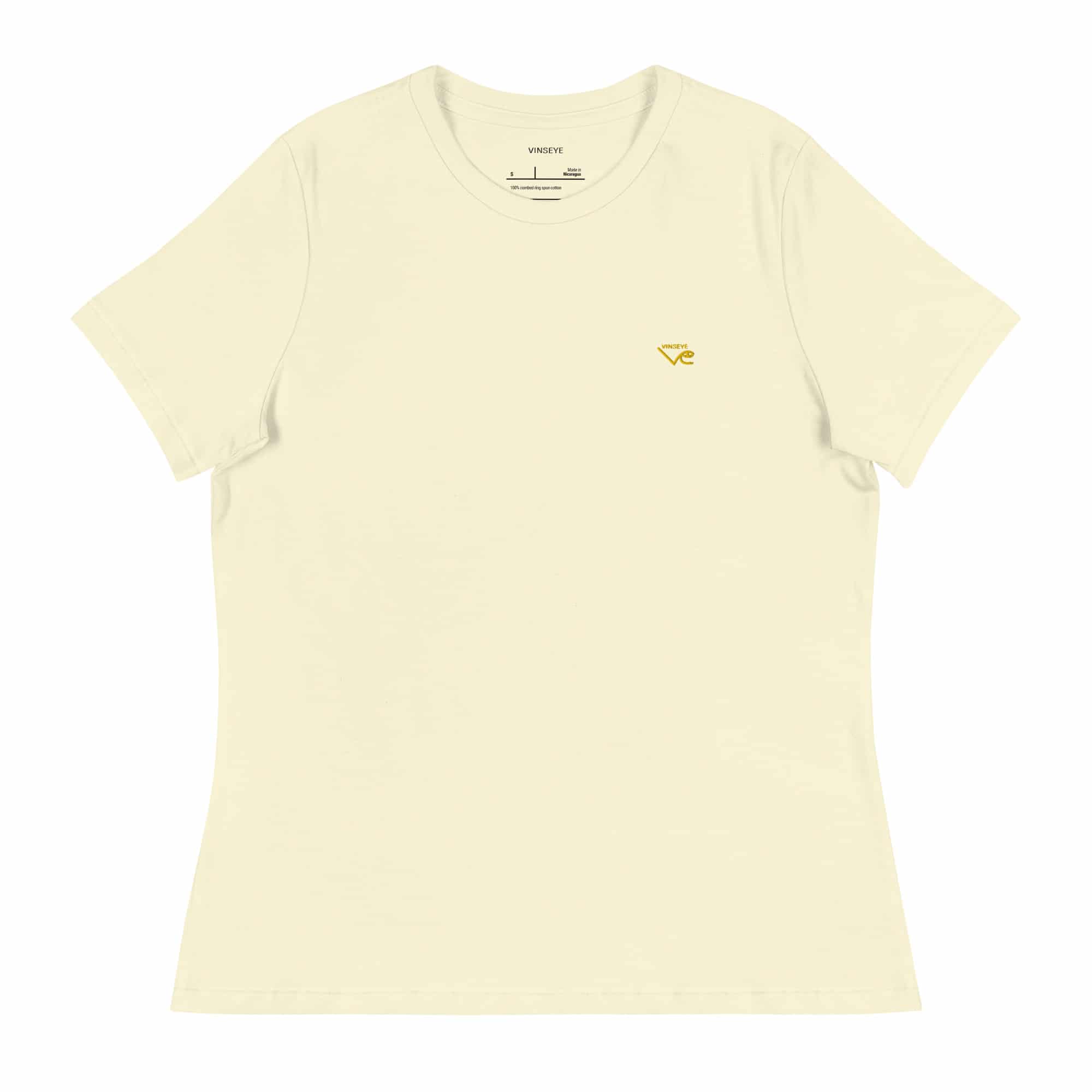 Tee classic citron gold Vinseye-influensse