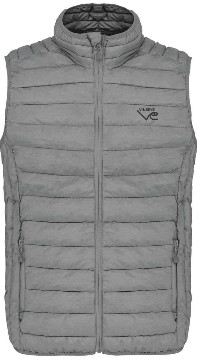 Doudoune sans manches Marl silver Vinseye-influensse