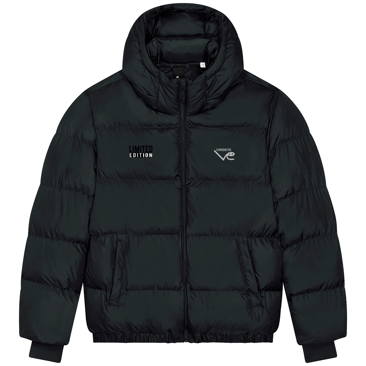 Doudoune à capuche PUFFER LTD noir Vinseye-influensse