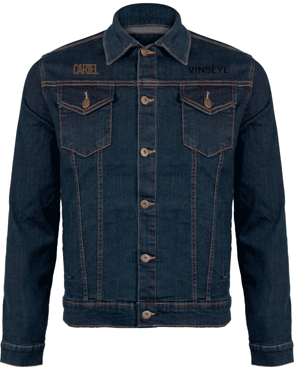 Veste en jean Cartel Crew Blue Rinse Vinseye-influensse