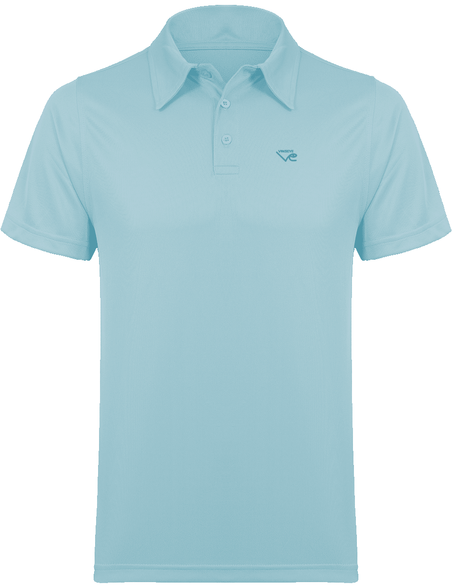 Polo Homme Sport Respirant Ice mint Vinseye-influensse