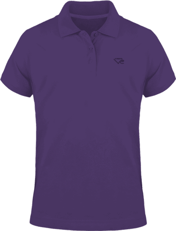 Polo coton piqué Purple Vinseye-influensse