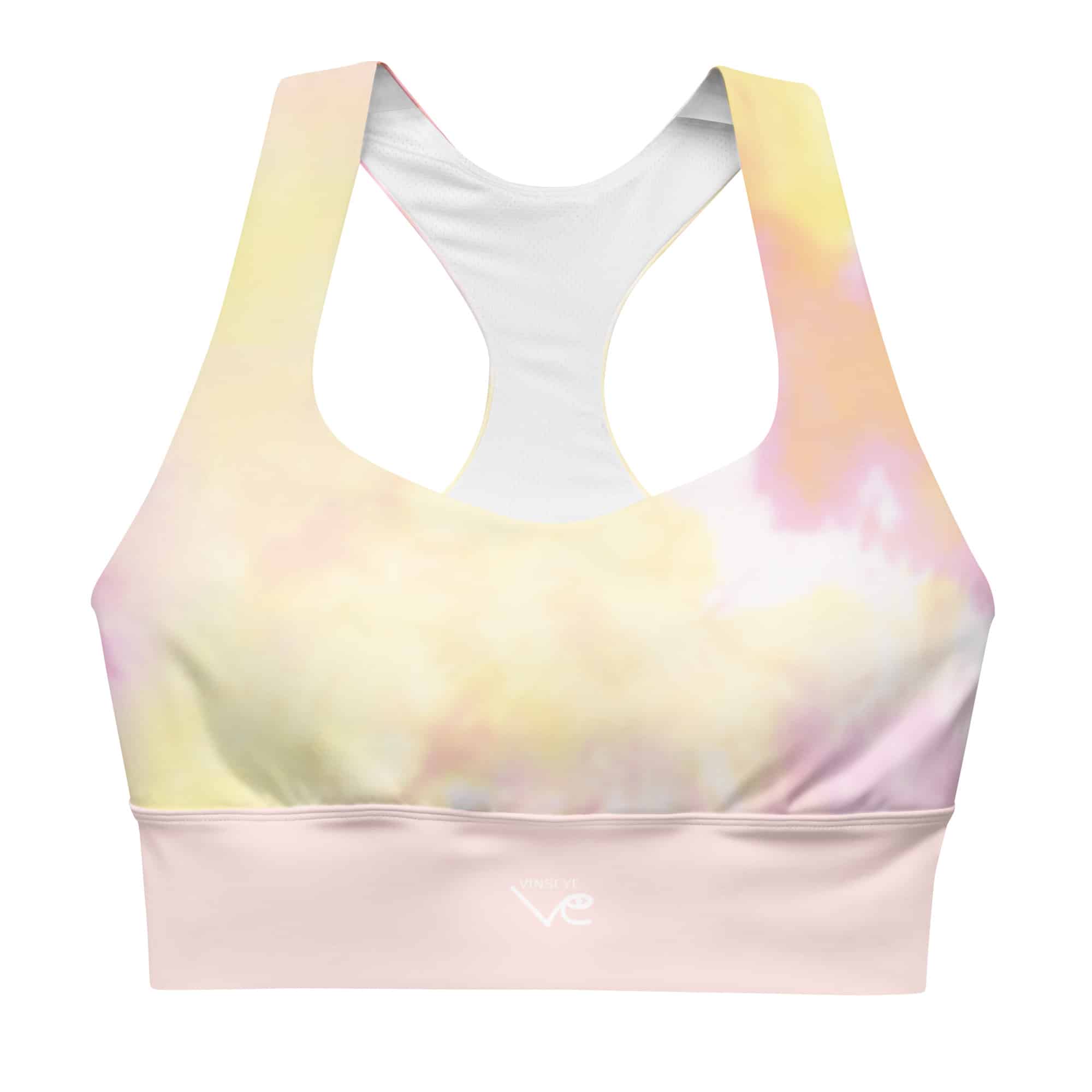 Brassière de sport longue Tie dye Vinseye-influensse