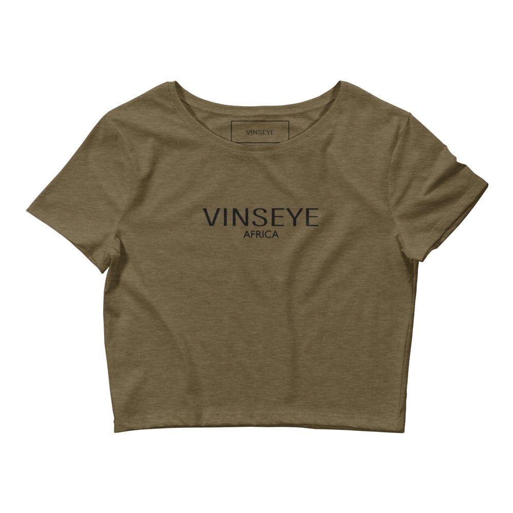 Crop top Ltd Africa Heather olive Vinseye-influensse