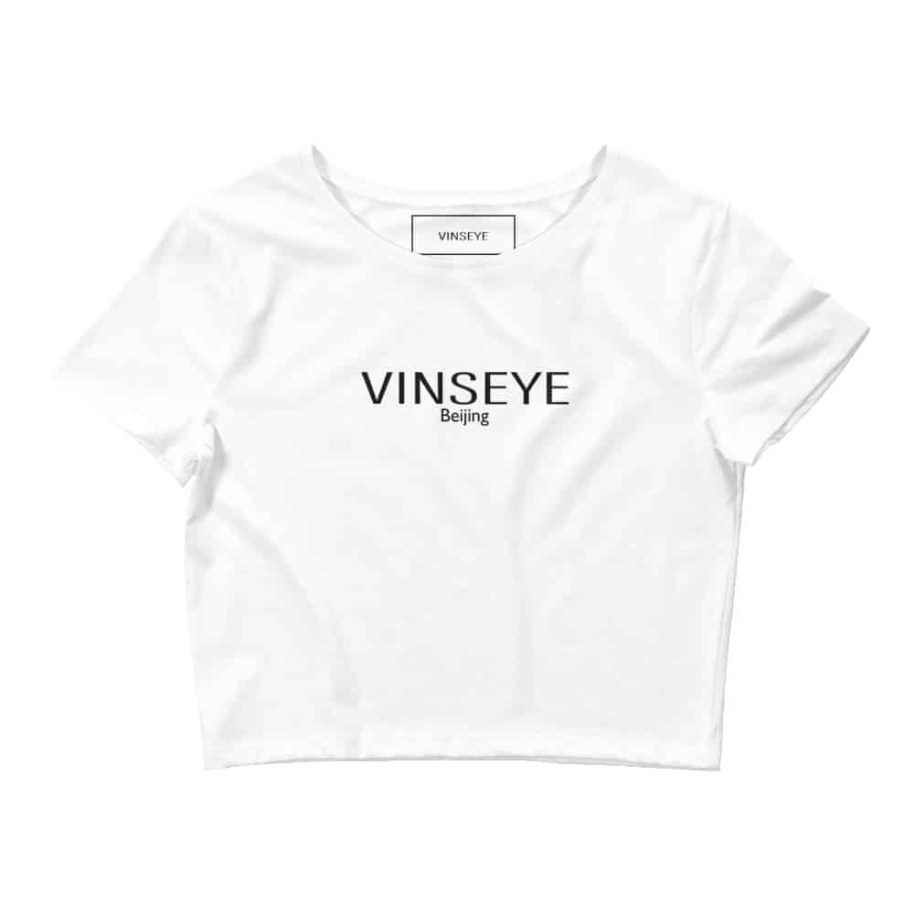 Crop top Ltd Beijing blanc Vinseye-influensse